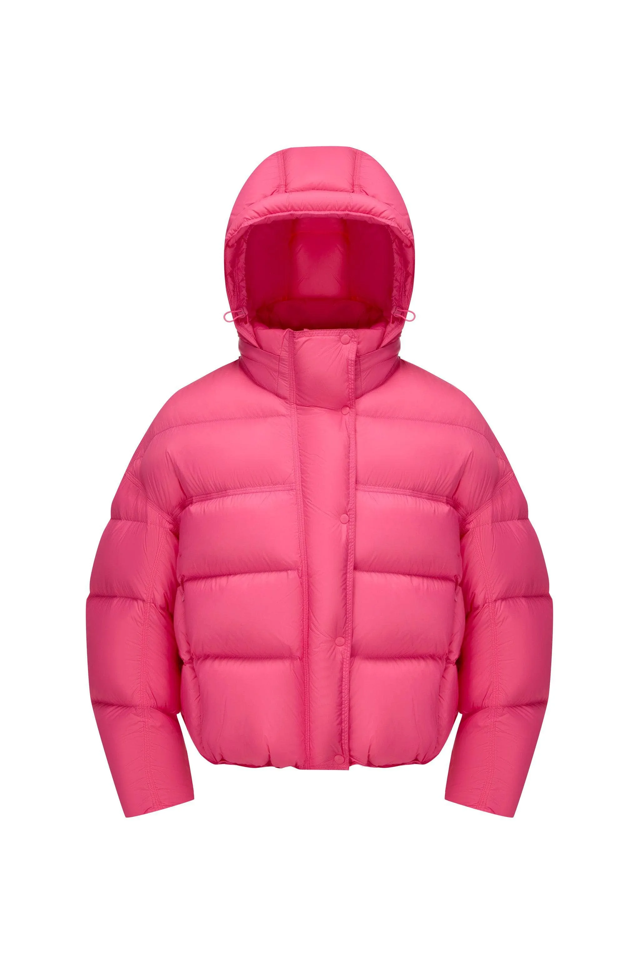 Adjustable Puffer With Detachable Hood