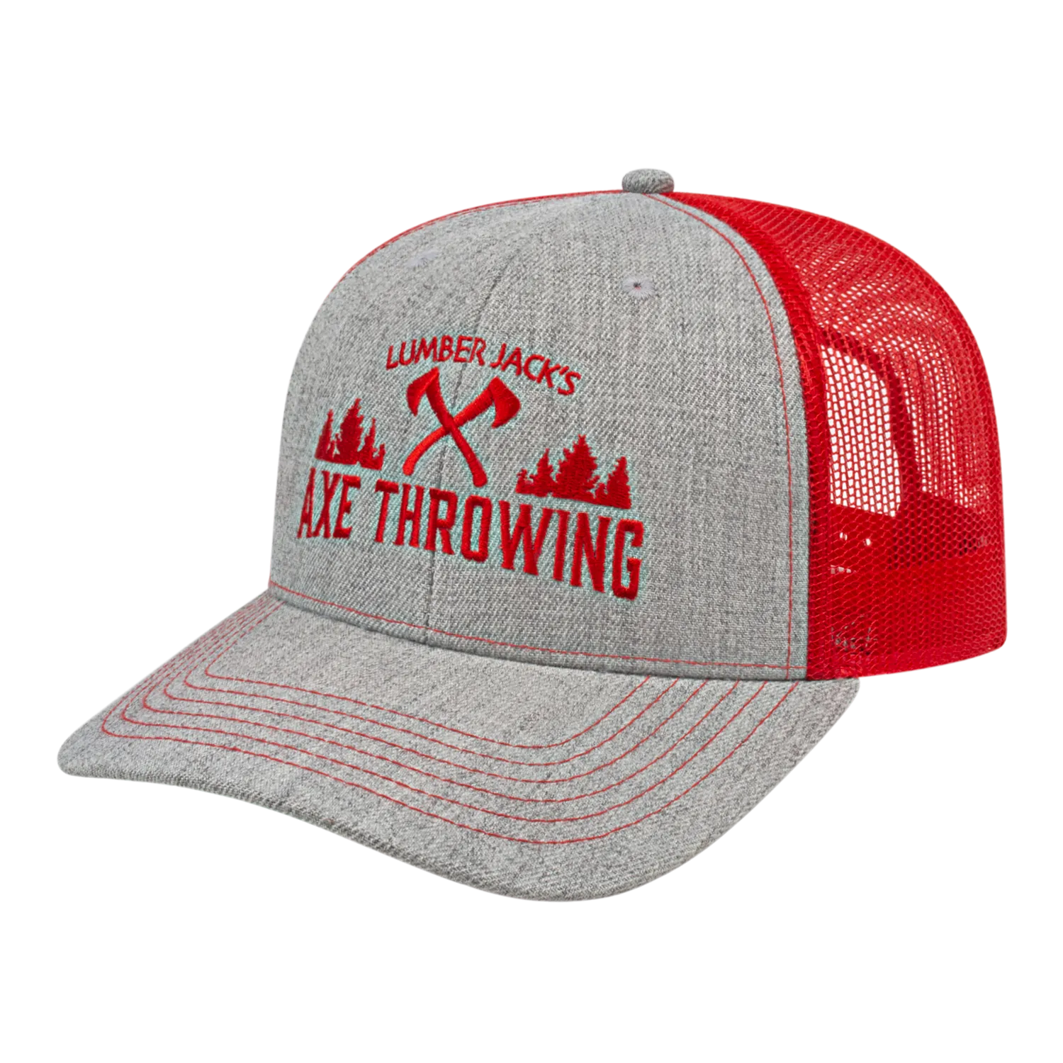 Blended Wool Acrylic with Mesh Back Cap