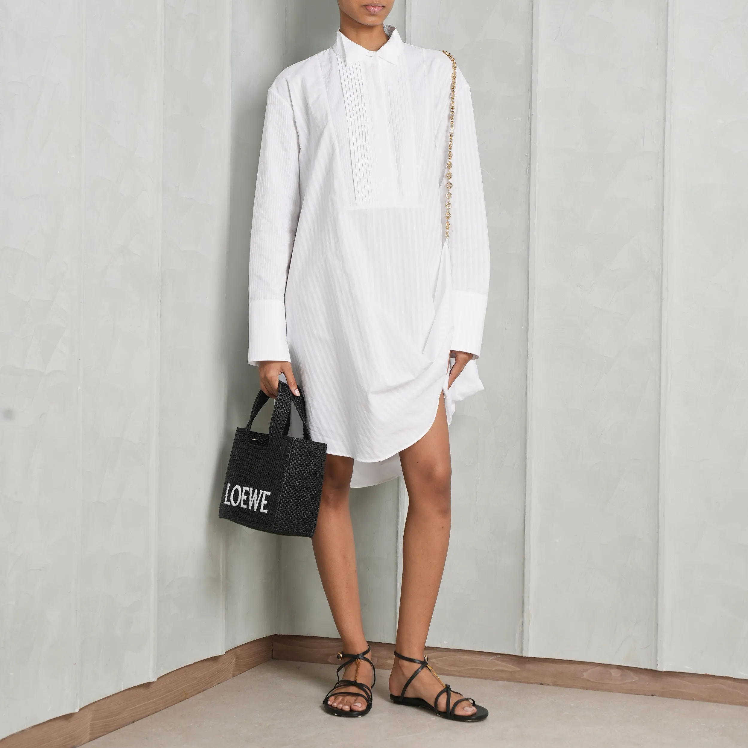Chain Shirt Dress