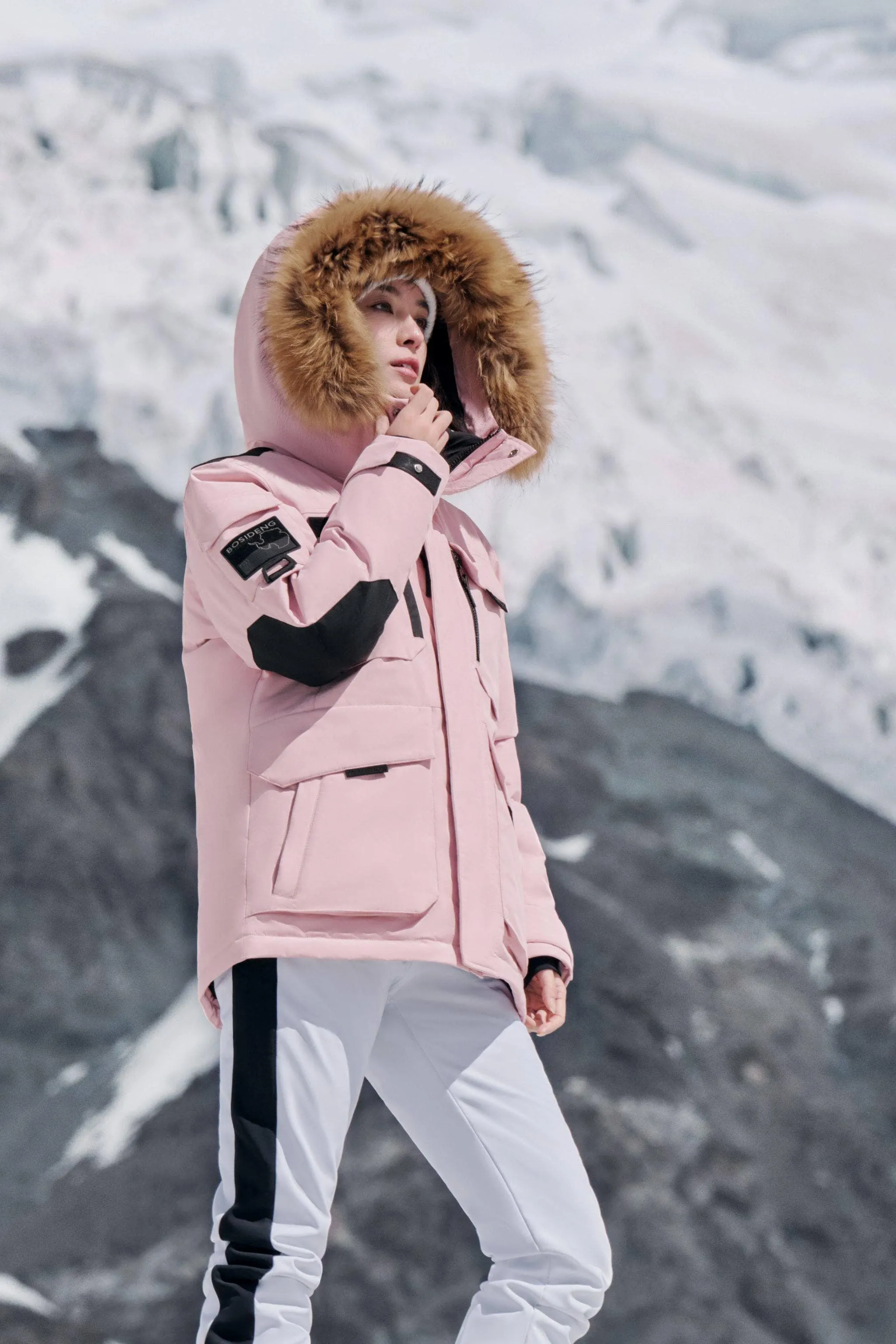 Classic Extreme Goose Down Fur Hood Parka 2317