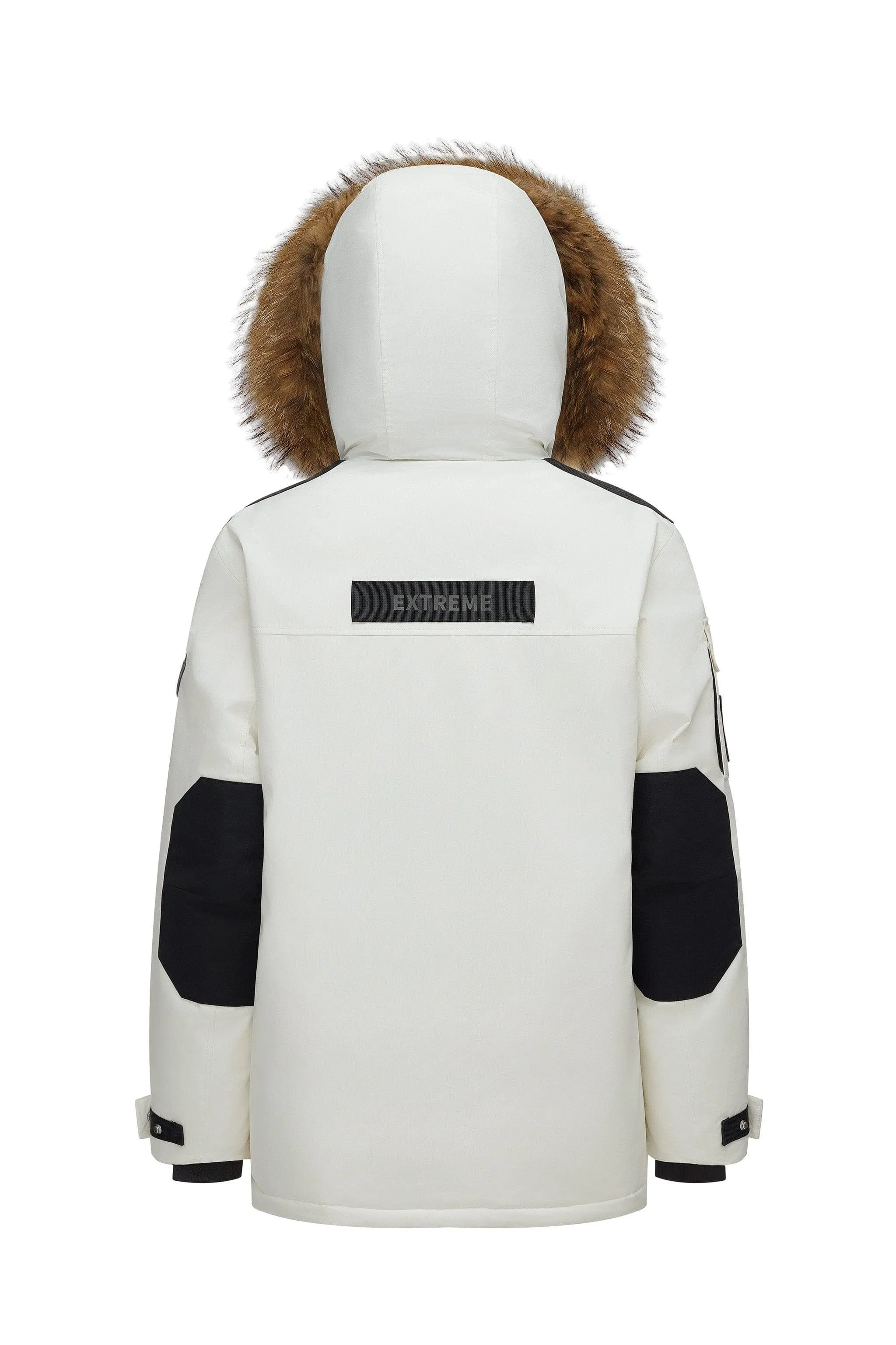Classic Extreme Goose Down Fur Hood Parka 2317