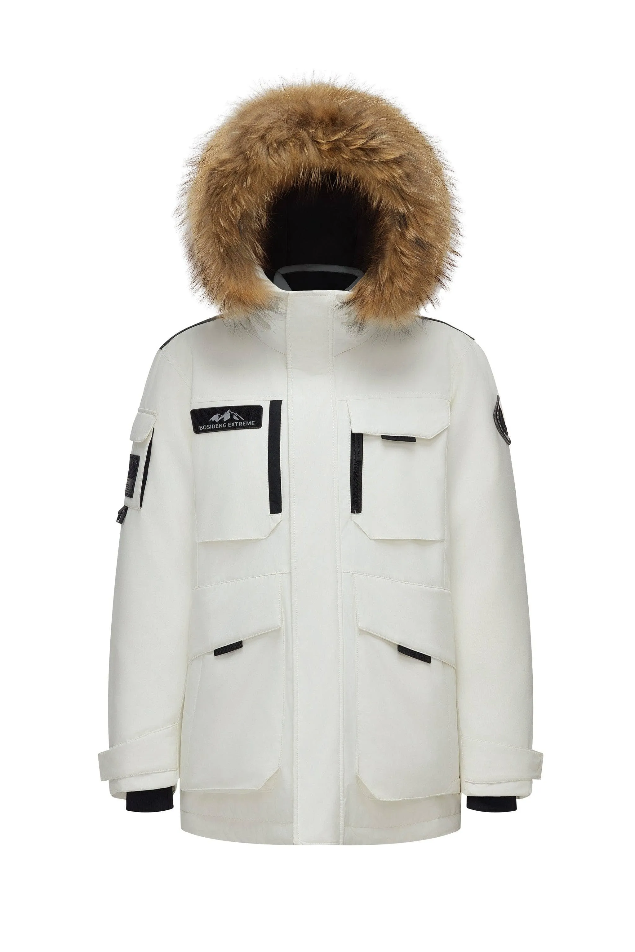 Classic Extreme Goose Down Fur Hood Parka 2317