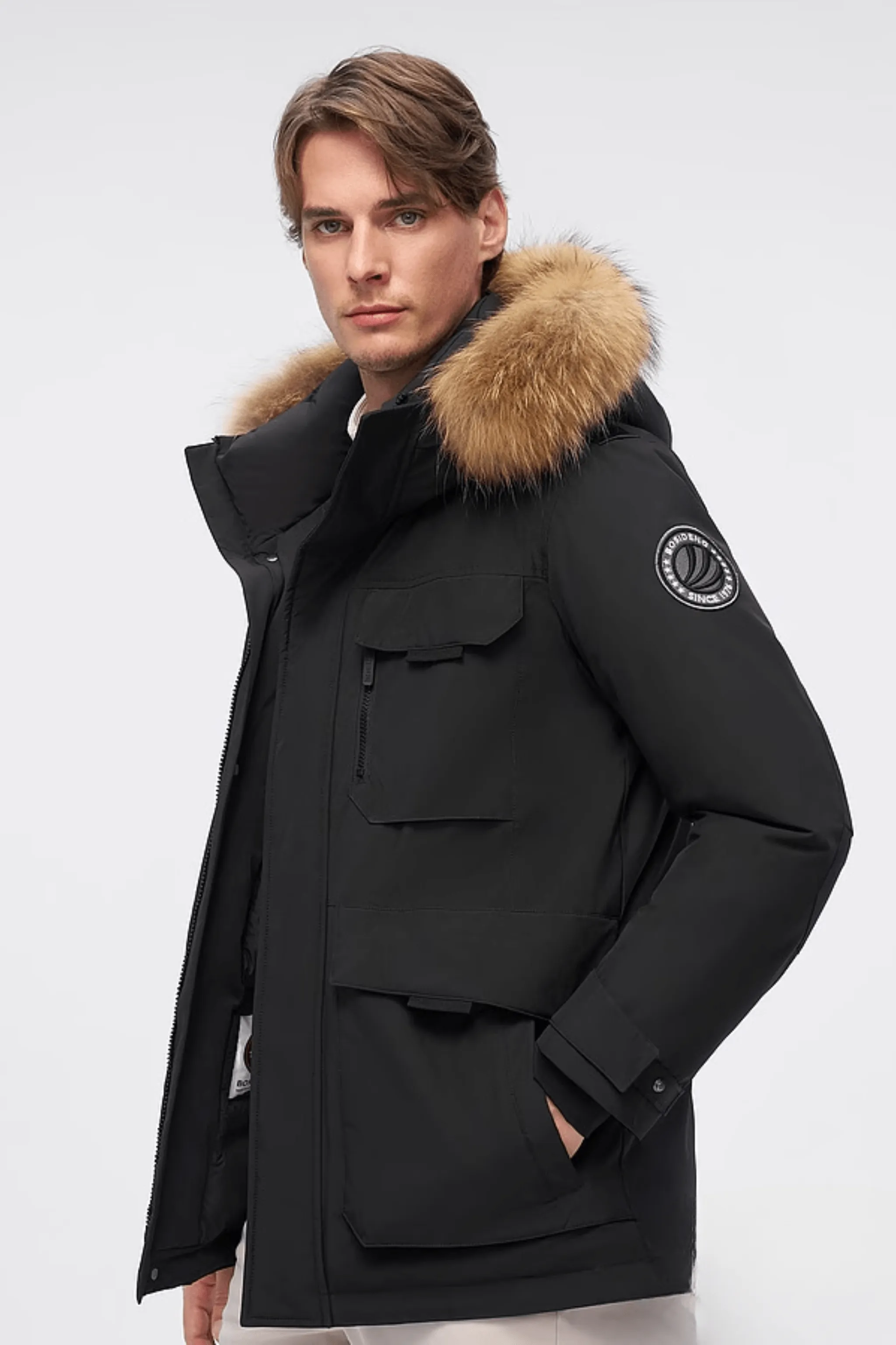 Classic Extreme Goose Down Fur Hood Parka 2317