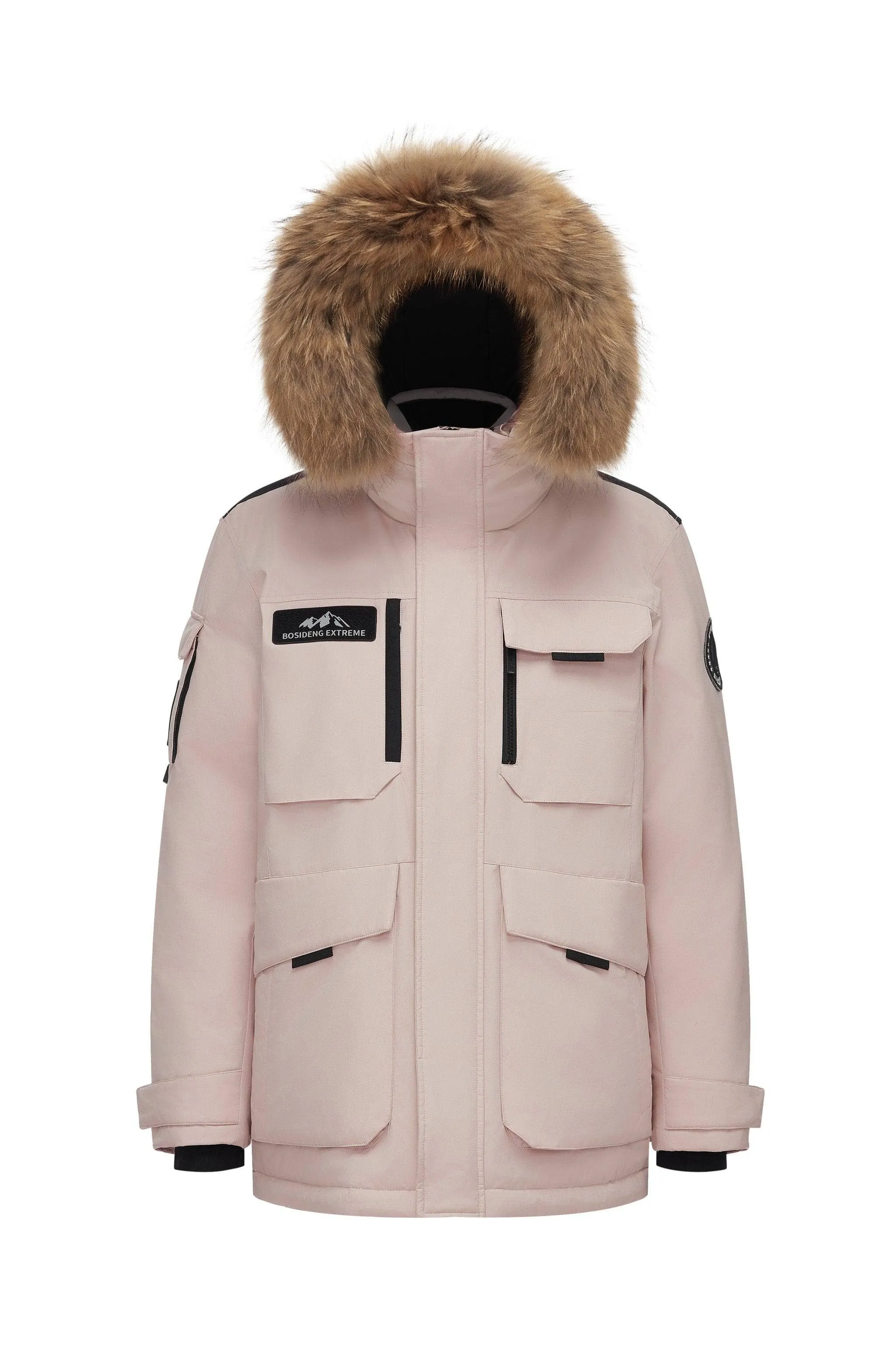 Classic Extreme Goose Down Fur Hood Parka 2317