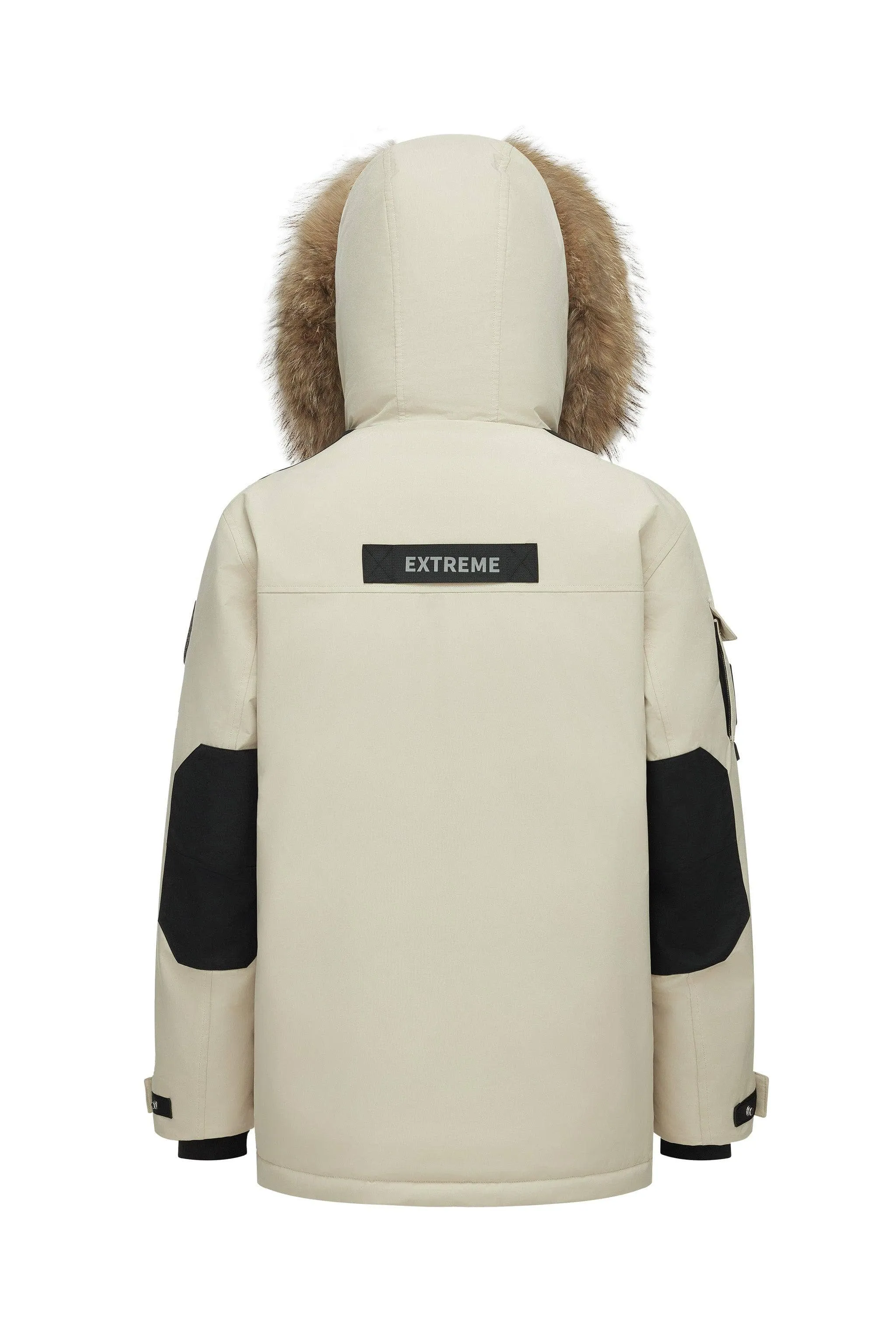 Classic Extreme Goose Down Fur Hood Parka 2317