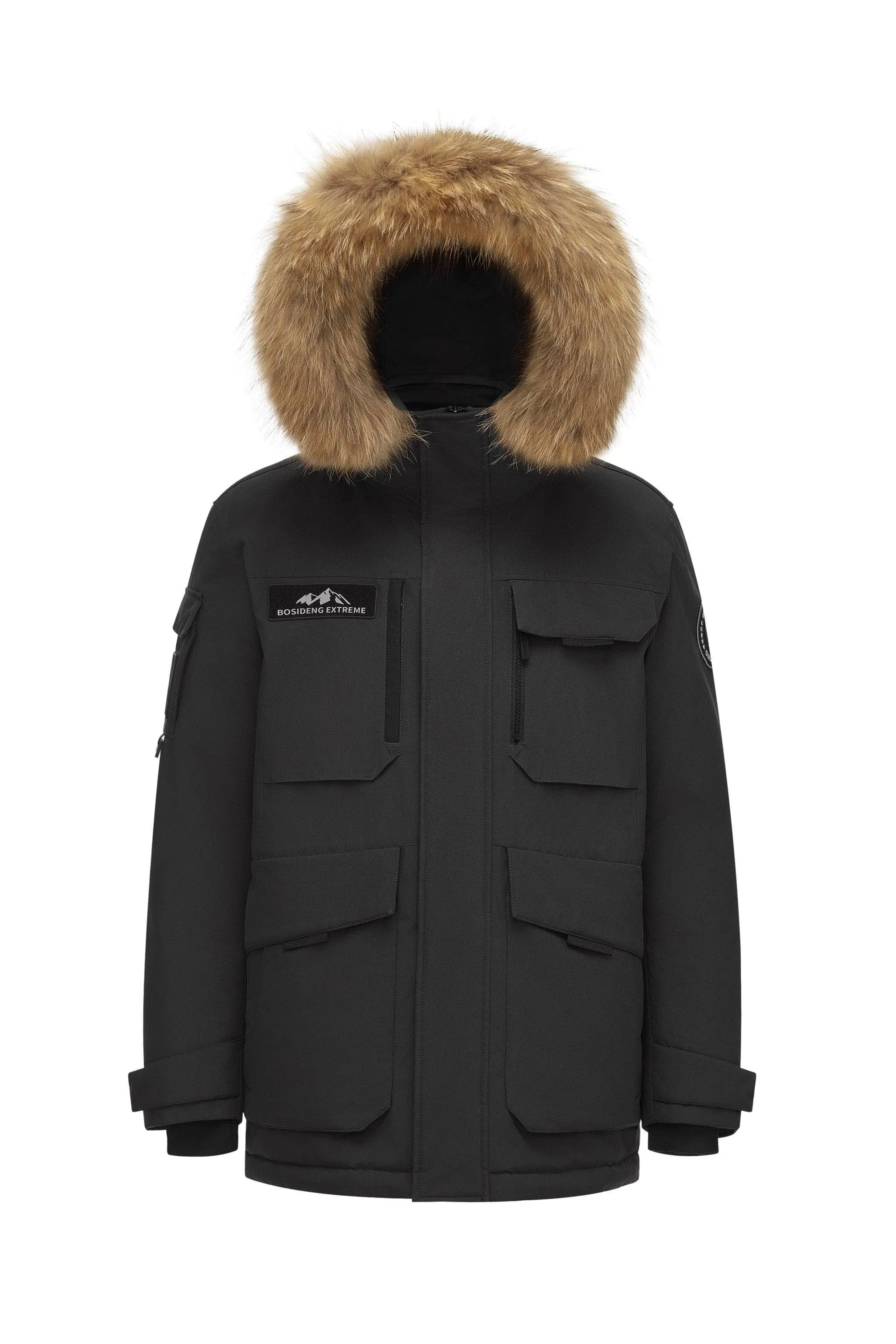 Classic Extreme Goose Down Fur Hood Parka 2317