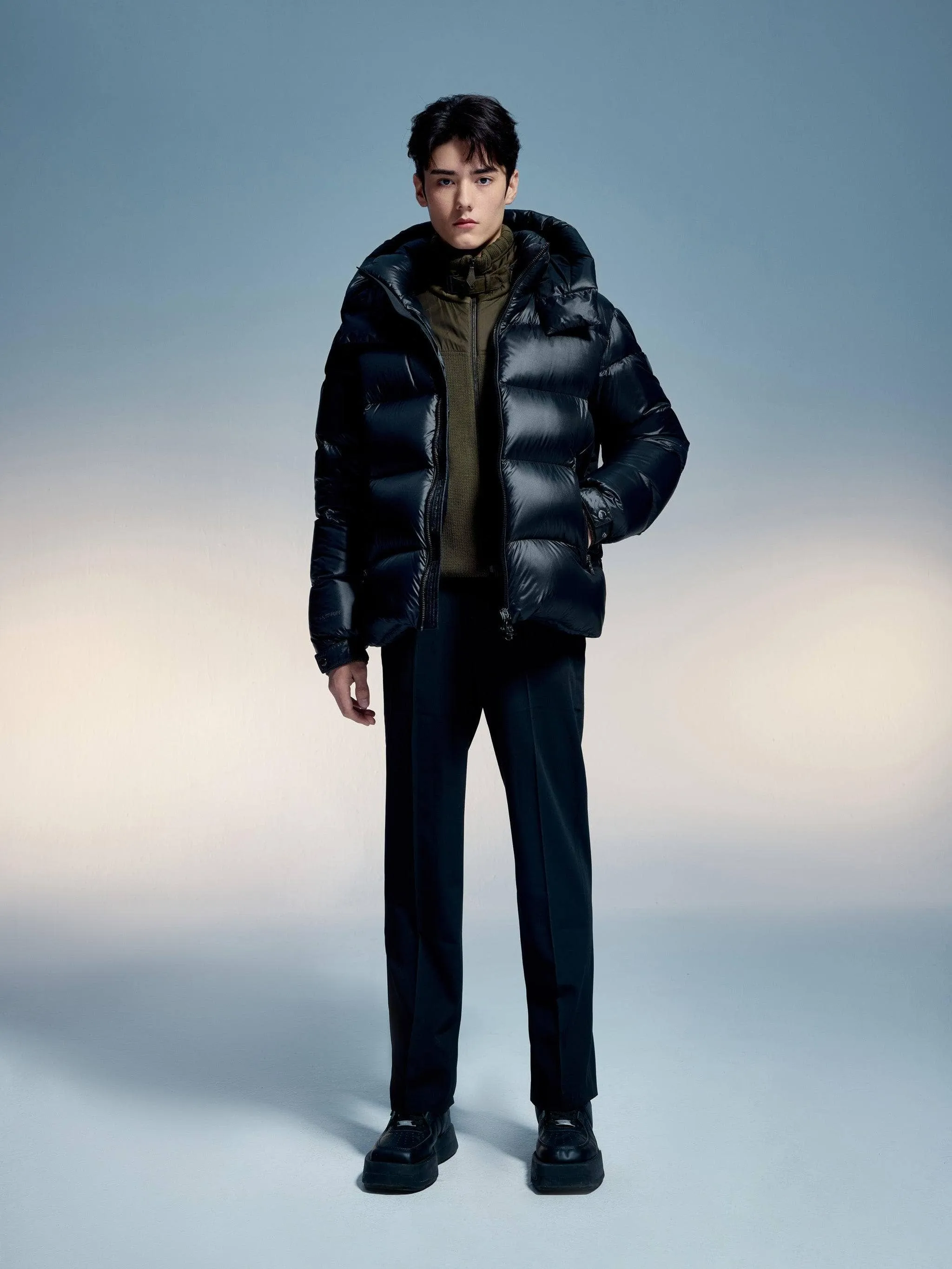 Classic Puffer With Detachable Hood