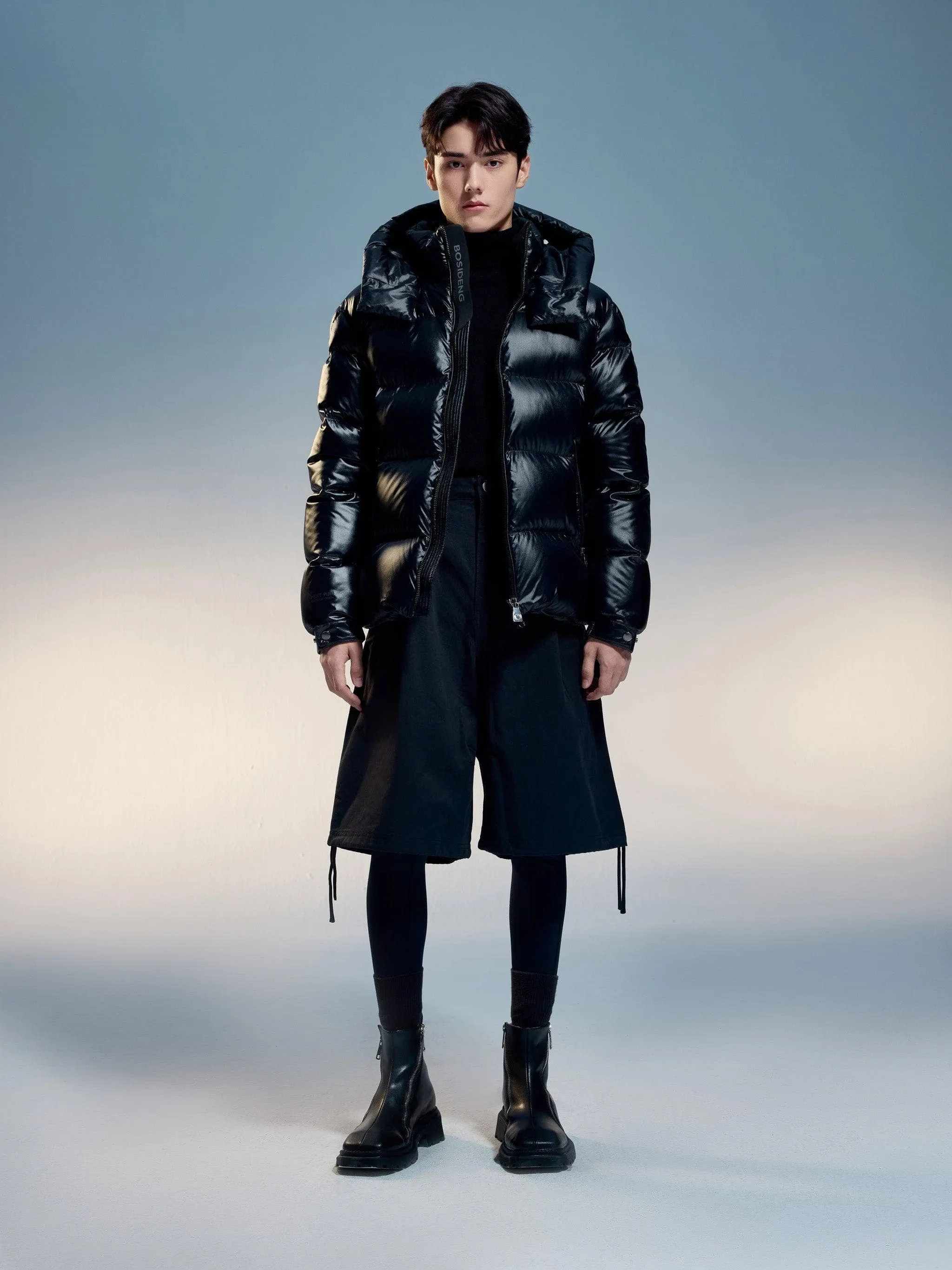 Classic Puffer With Detachable Hood
