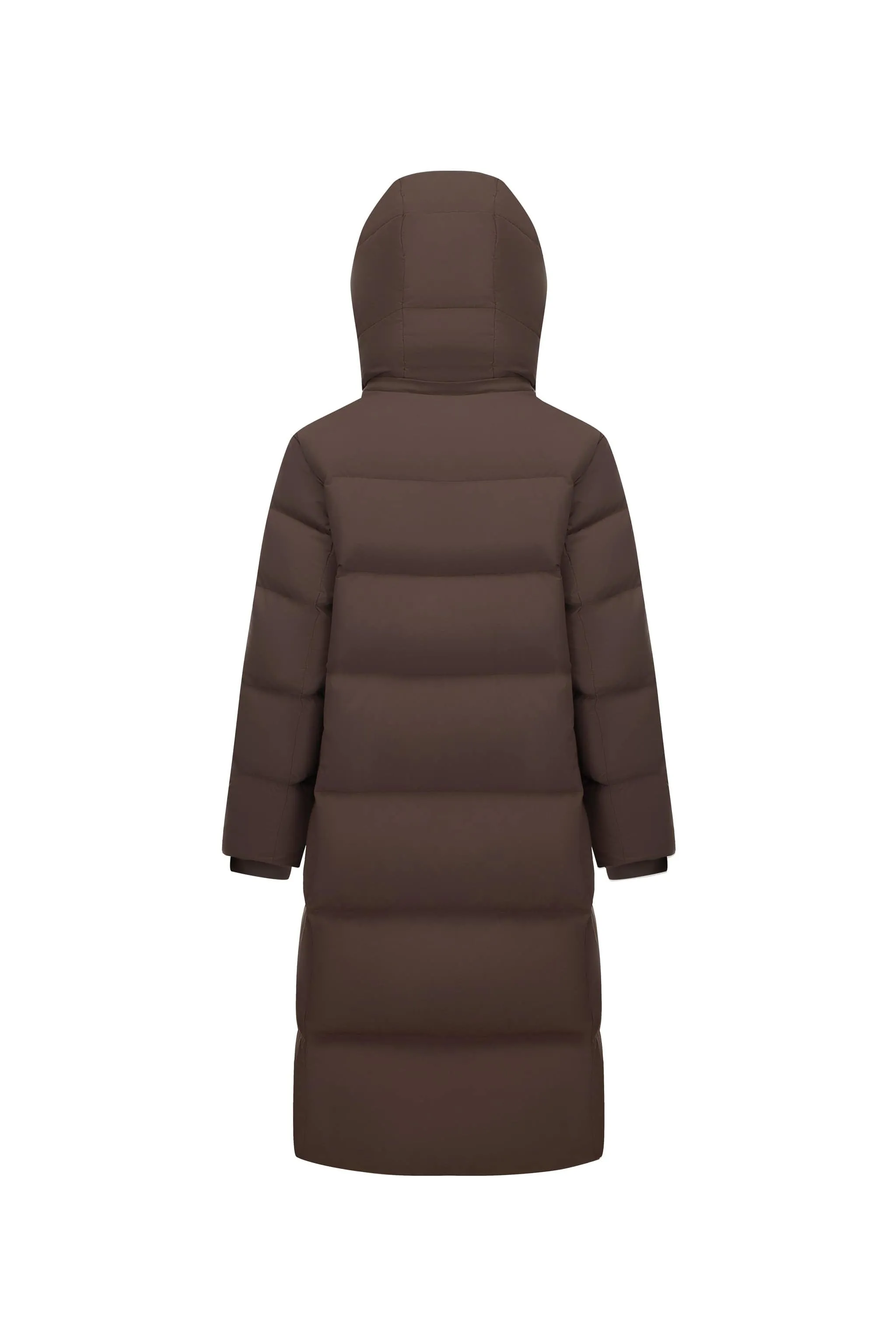 Comfy Women's Down Coat With Detachable Hood