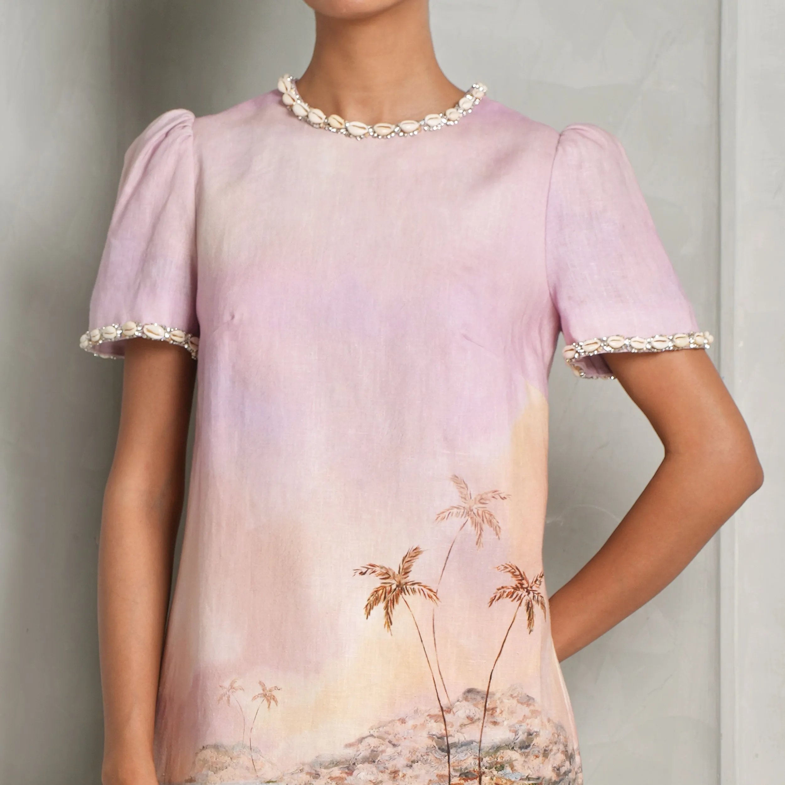 Dawning Embellished Mini Dress