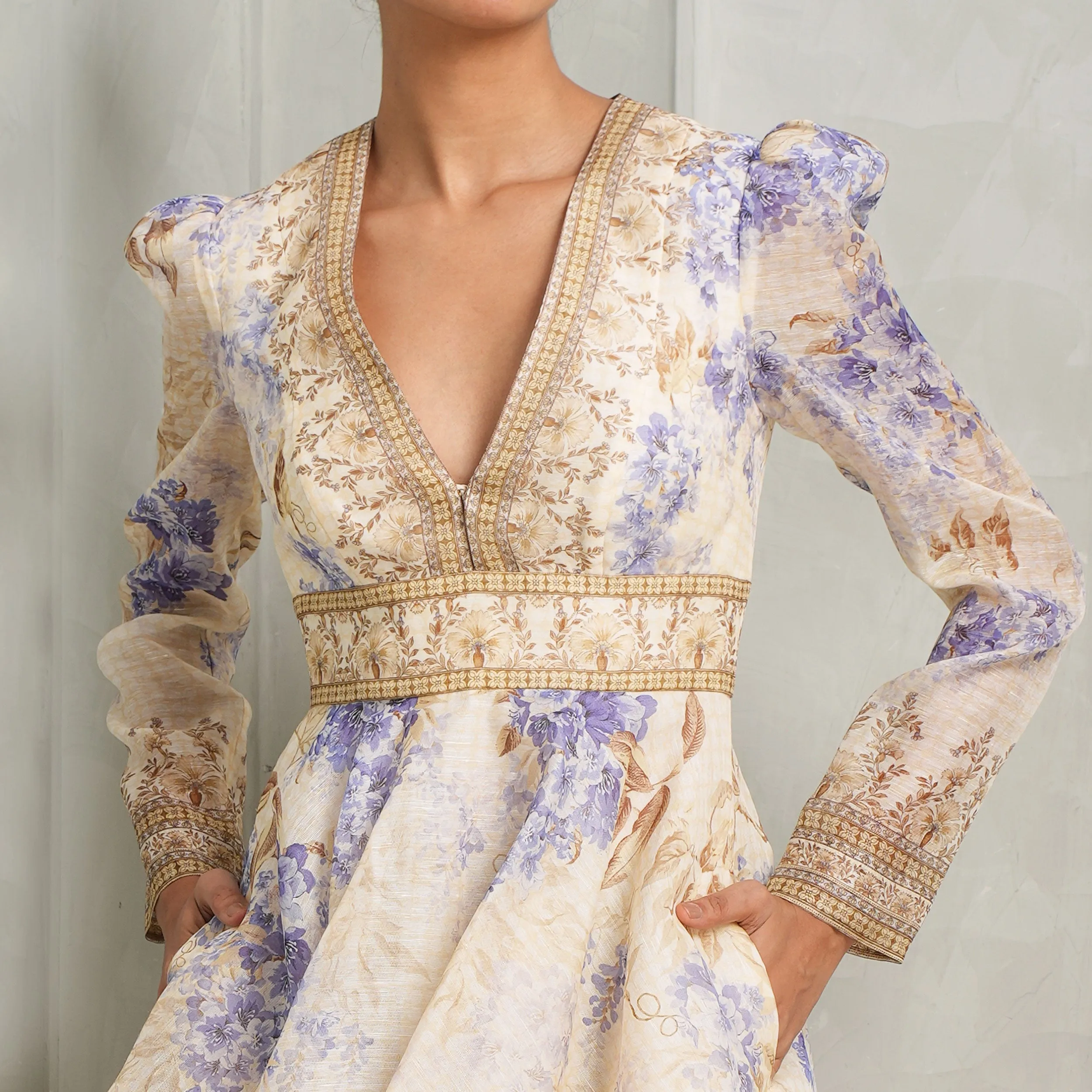 Dawning Plunge Mini Dress