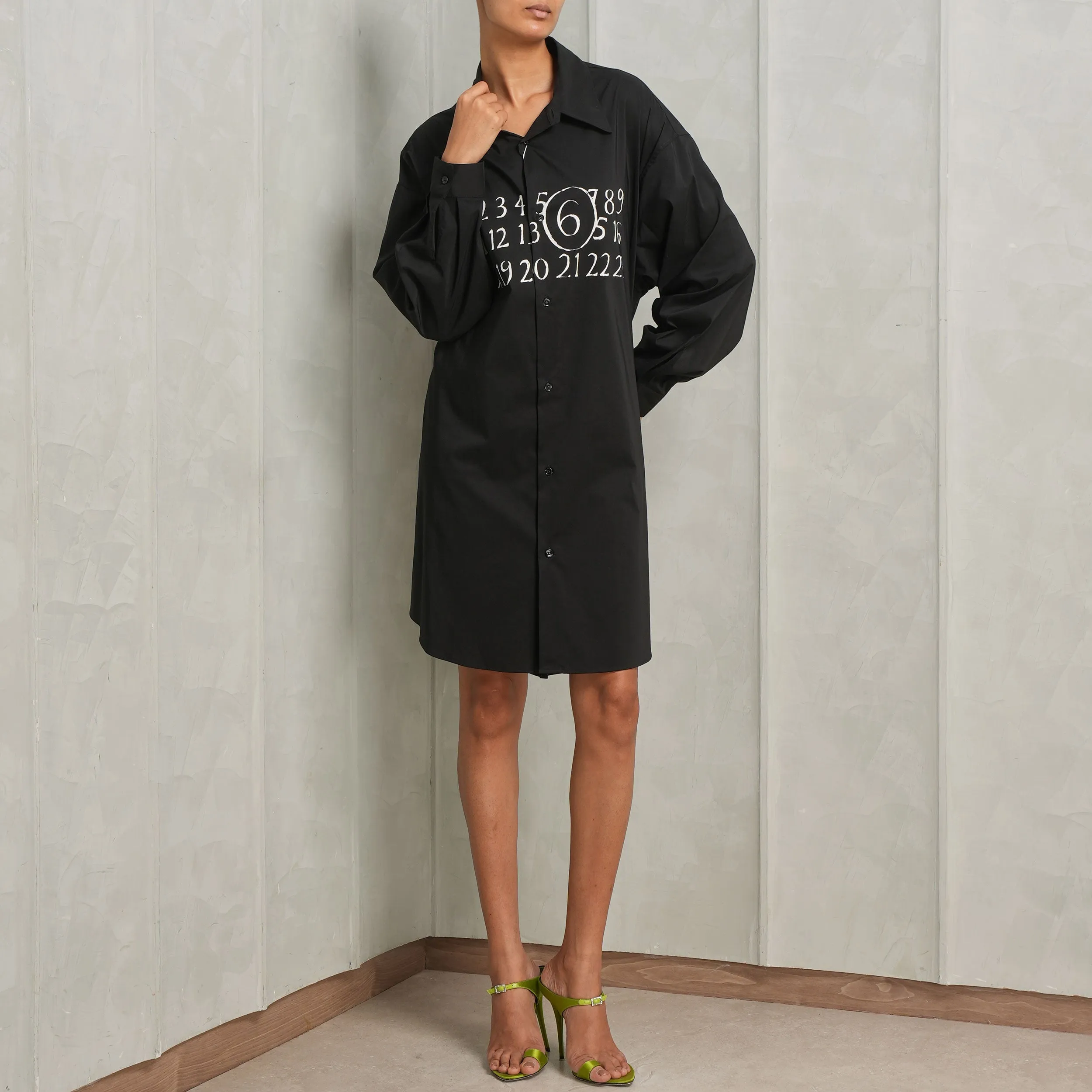 Digit Shirt Dress
