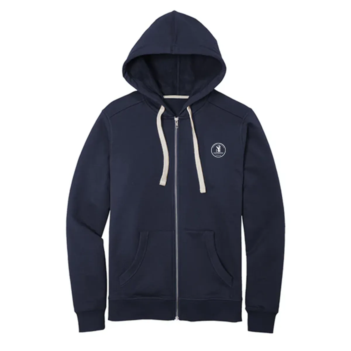 District Re-Fleece Full-Zip Hoodie, Printed