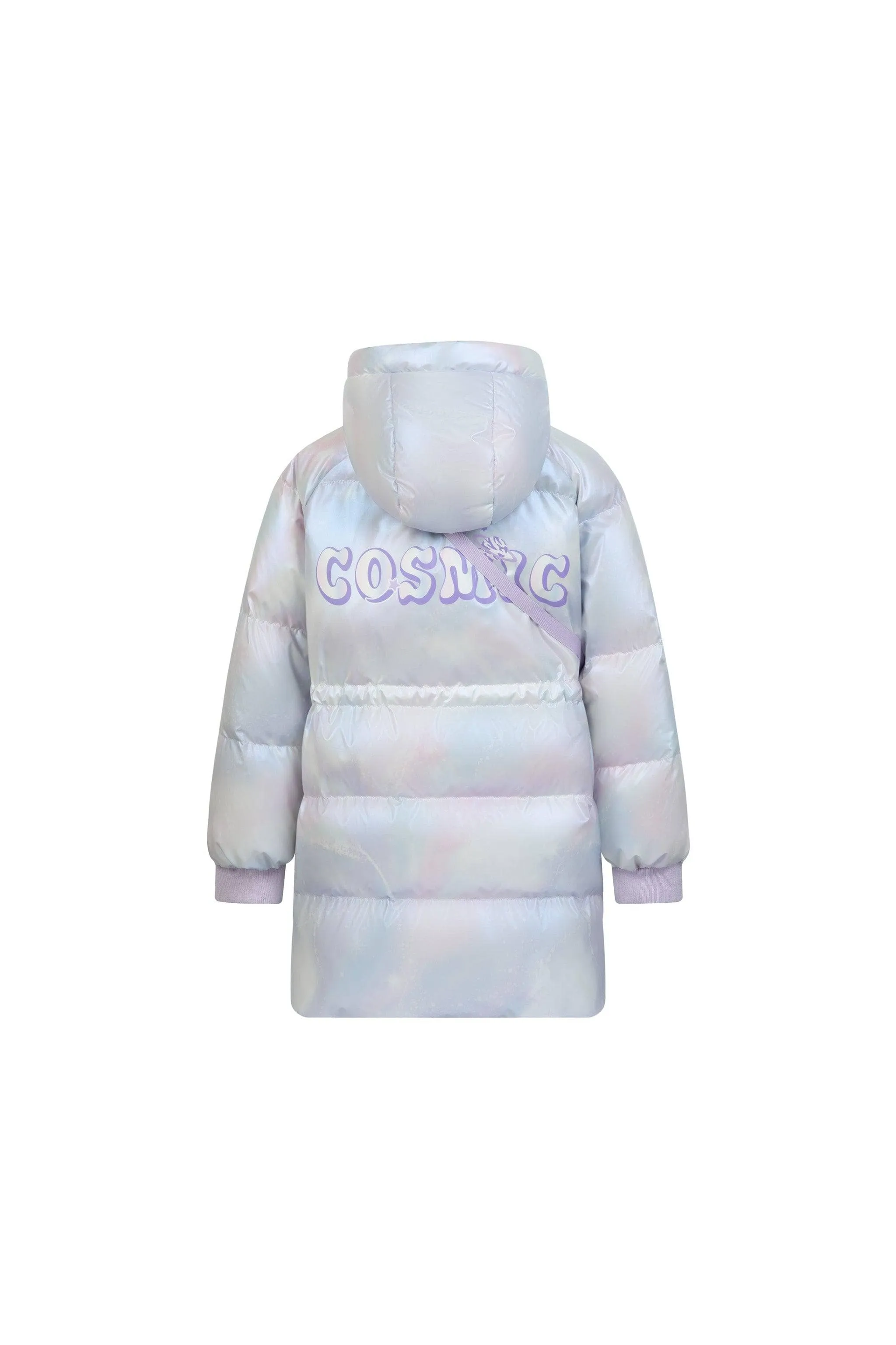 Girls Floppy Bunny Down Coat