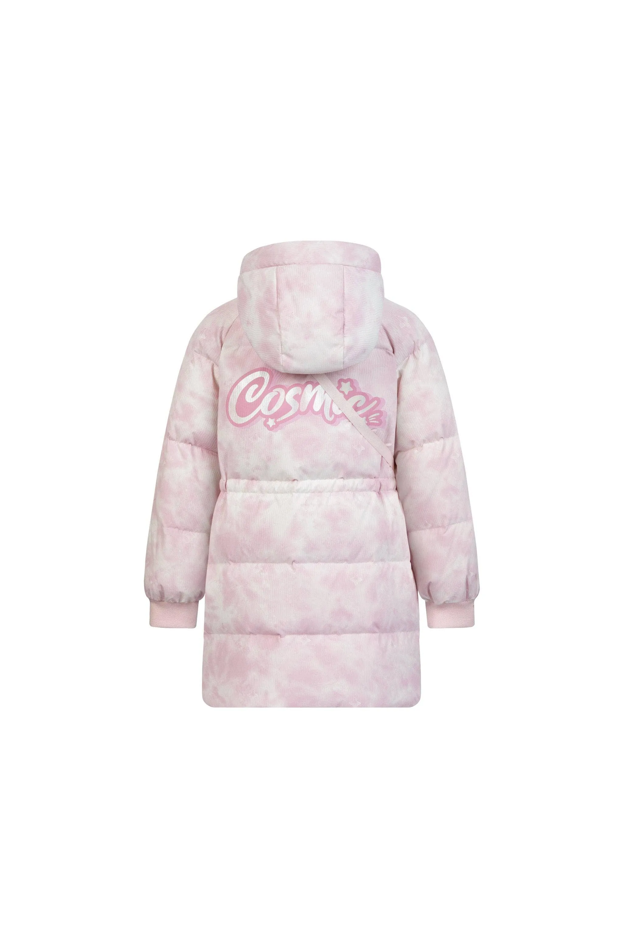 Girls Floppy Bunny Down Coat