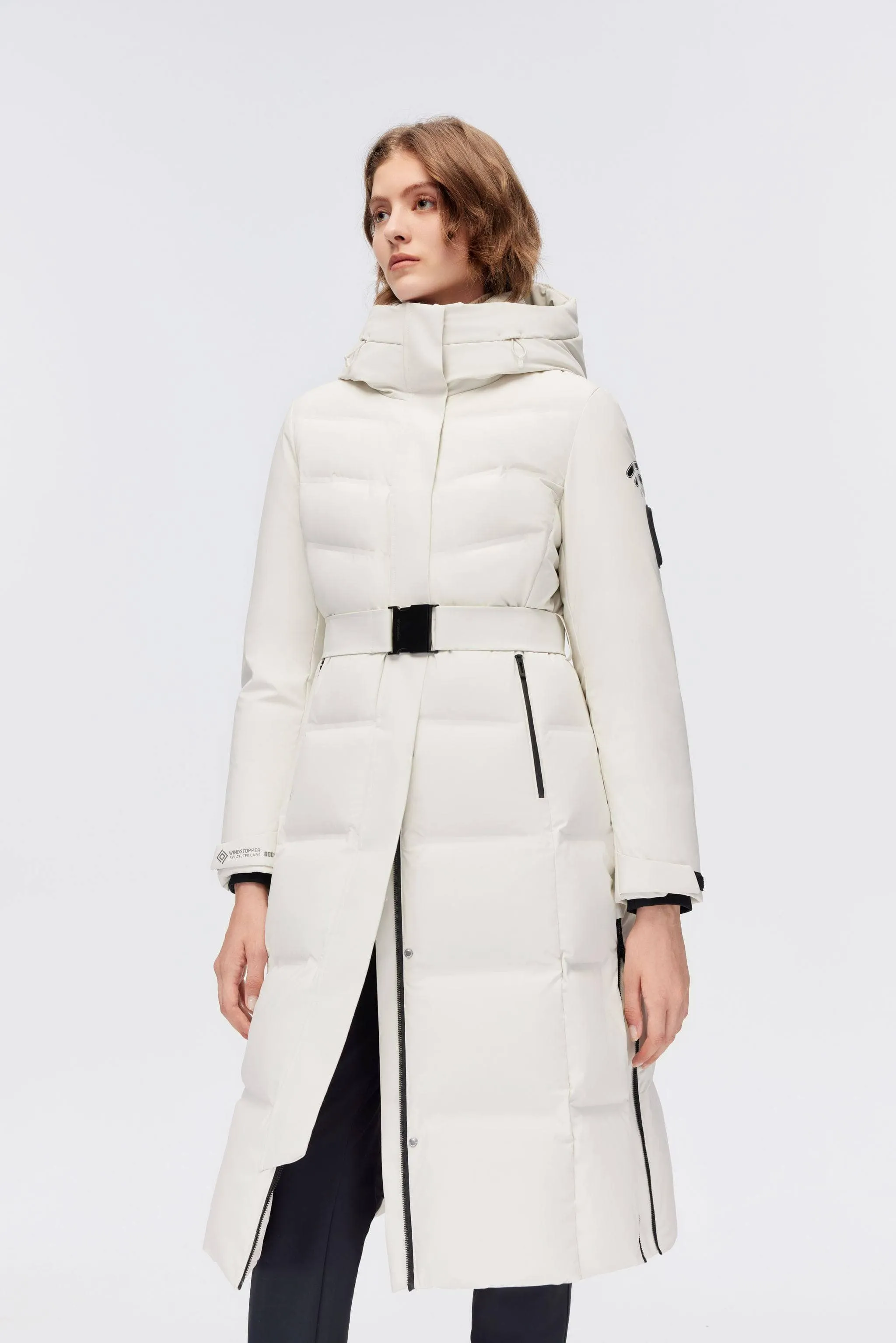 GORE-TEX?  Full Length Corset Goose Down Jacket