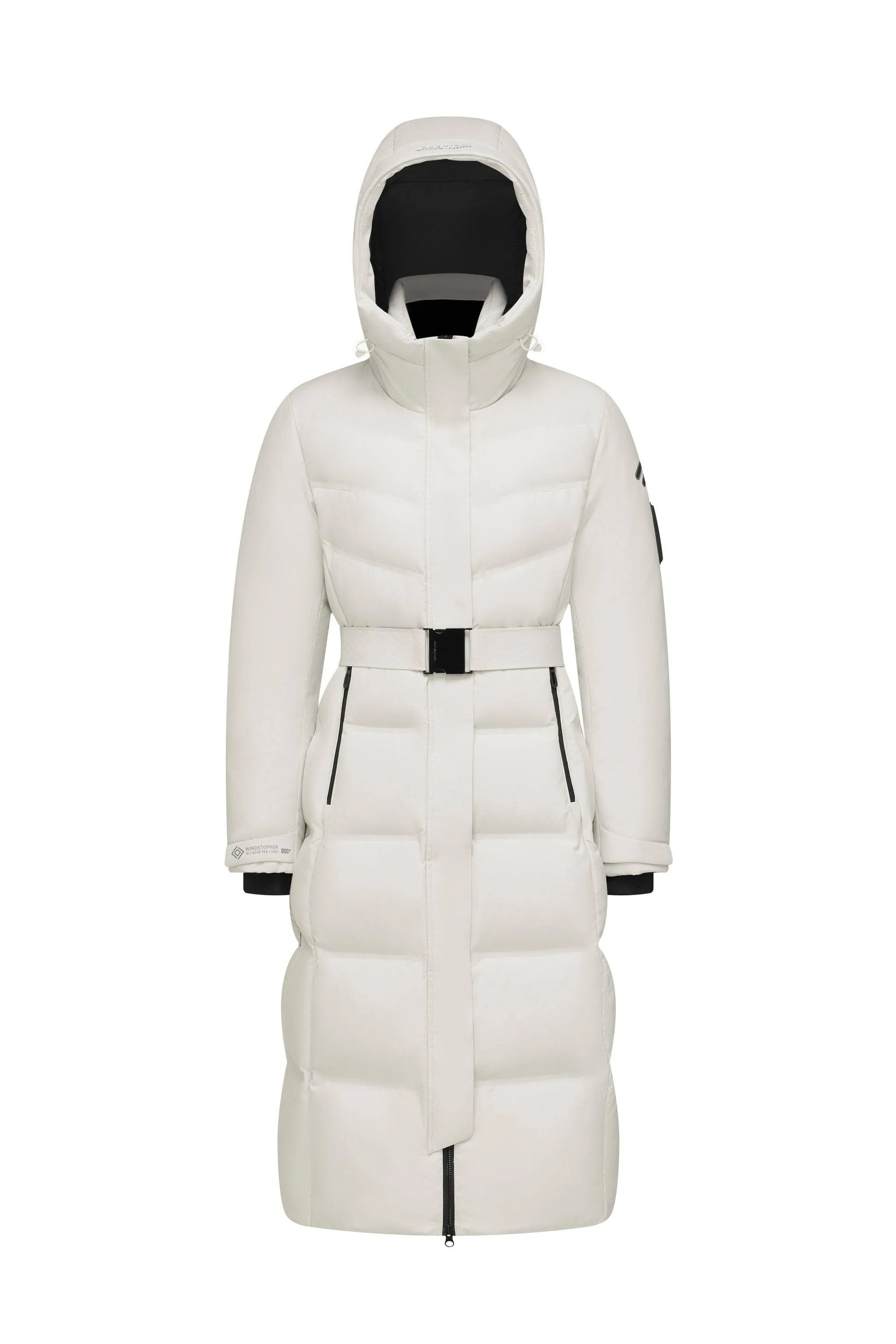 GORE-TEX?  Full Length Corset Goose Down Jacket