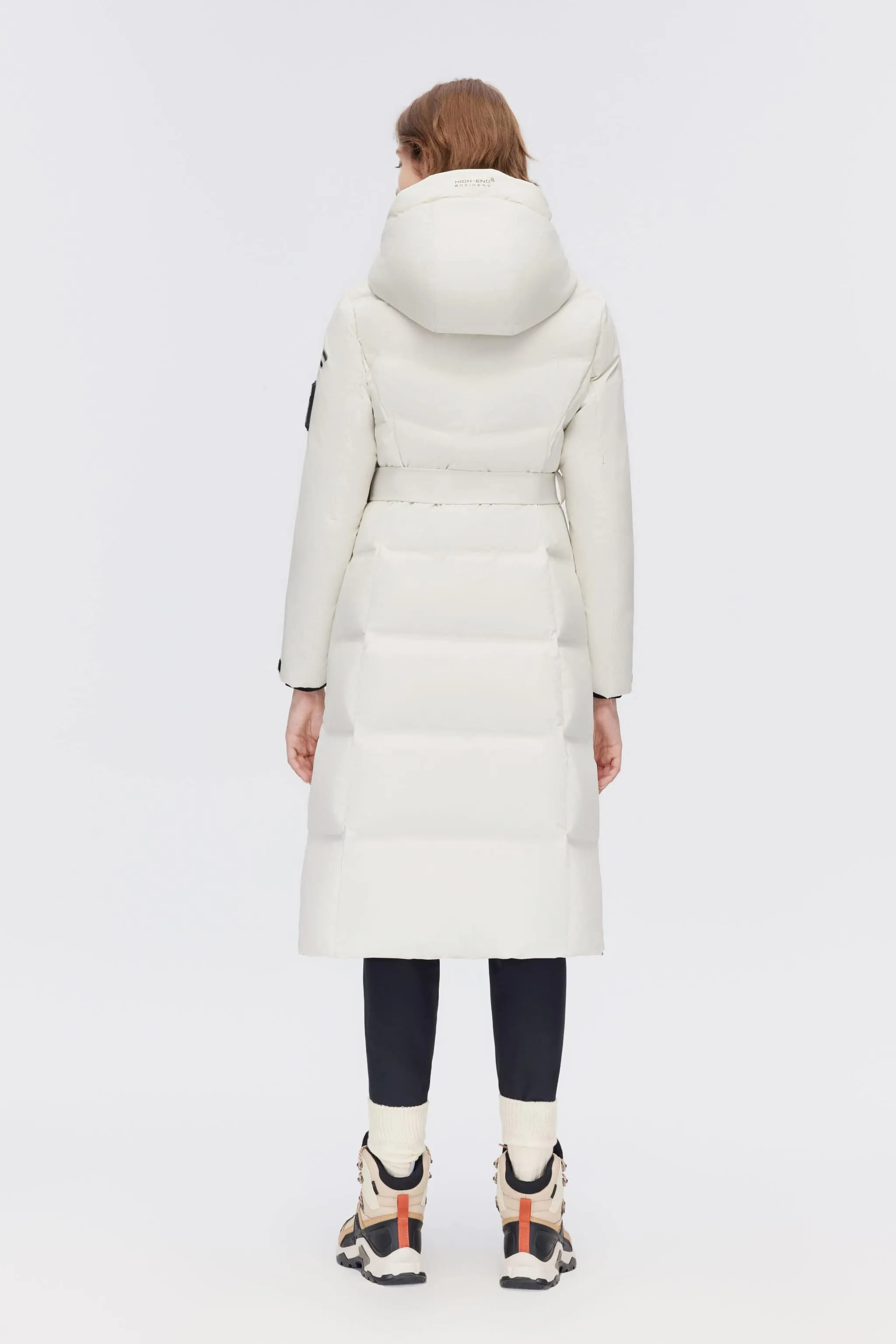 GORE-TEX?  Full Length Corset Goose Down Jacket