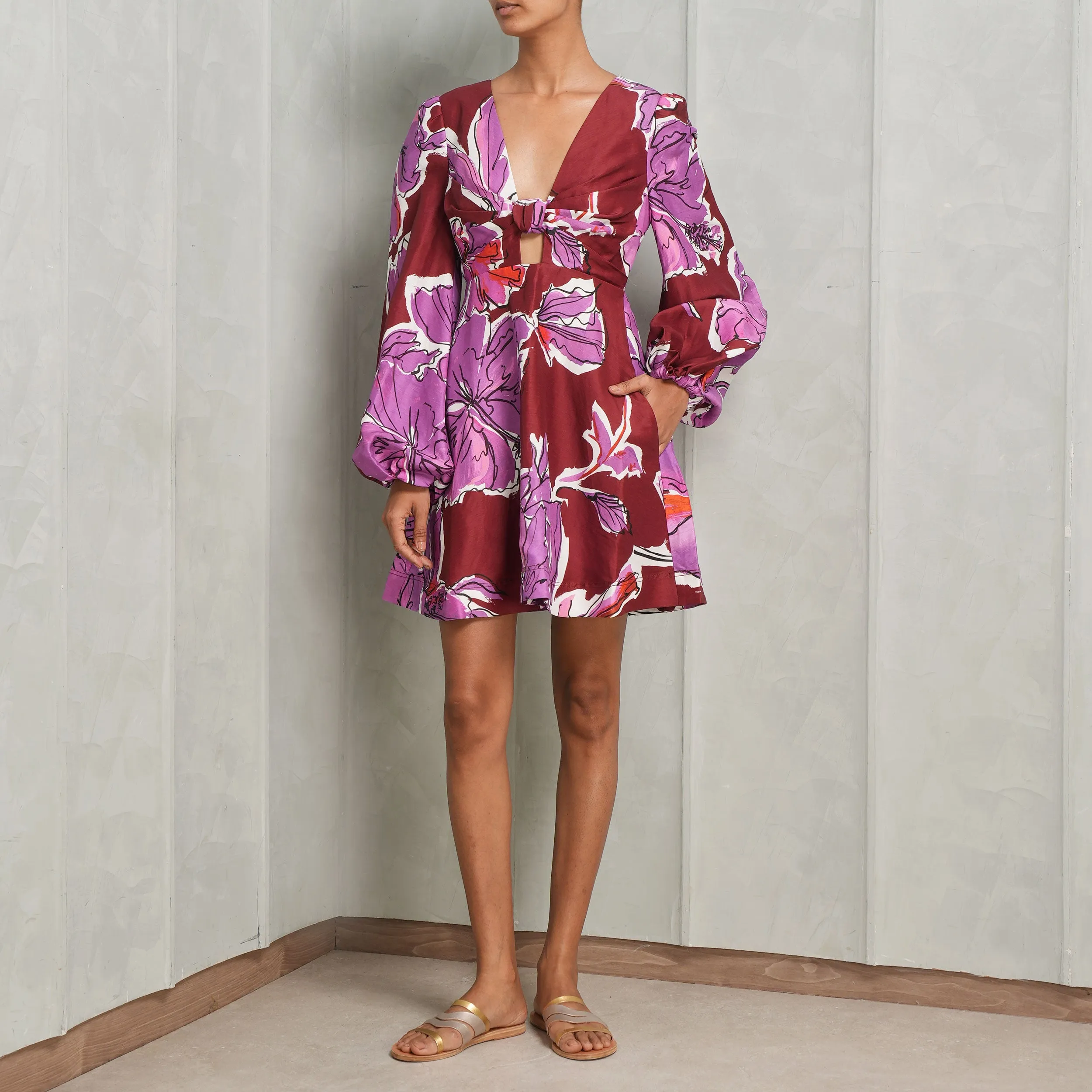 Inflorescence Mini Dress