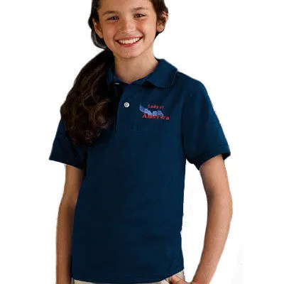 Jerzees Youth 5.6oz, 50/50 Jersey Polo With SpotShield