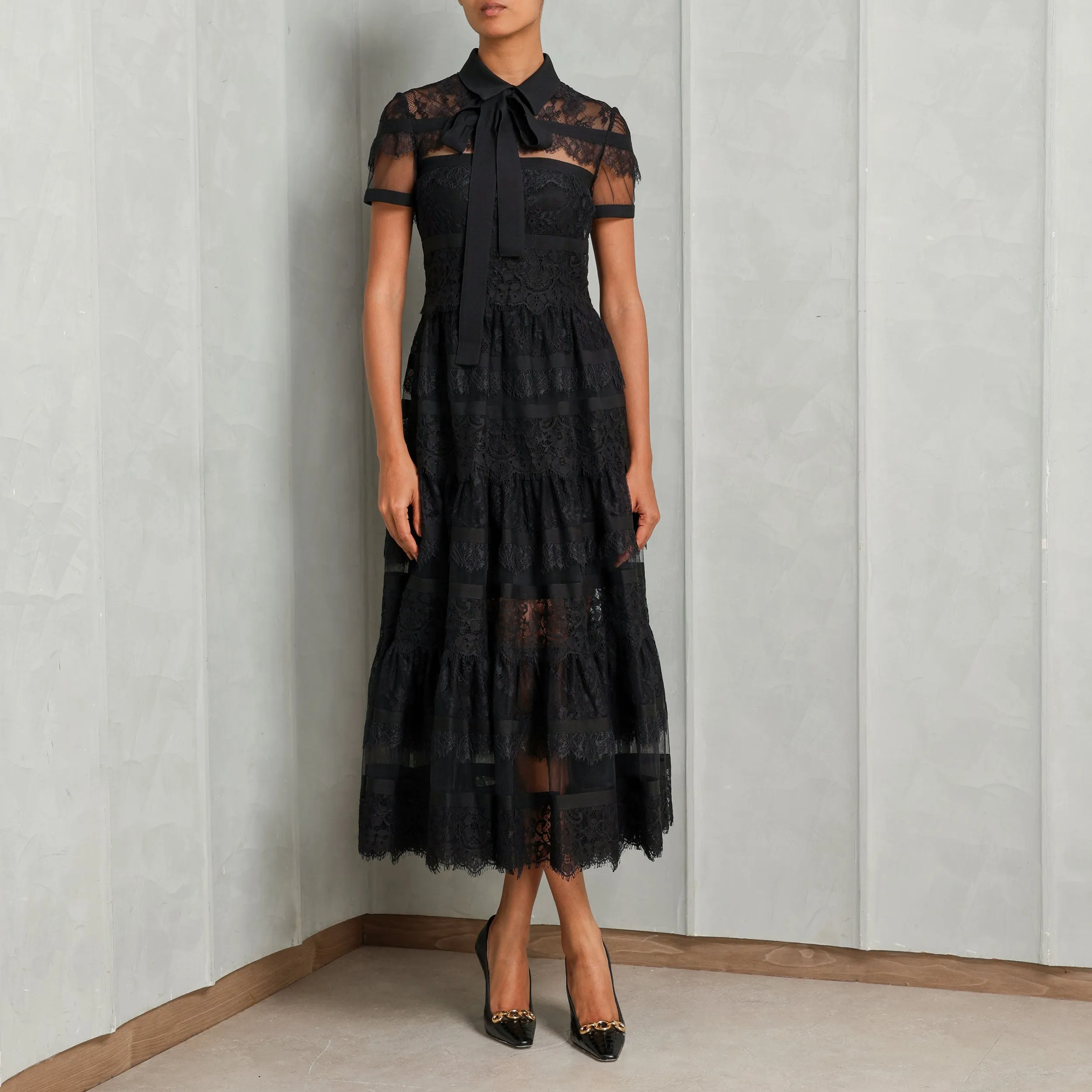 Lace Midi Dress
