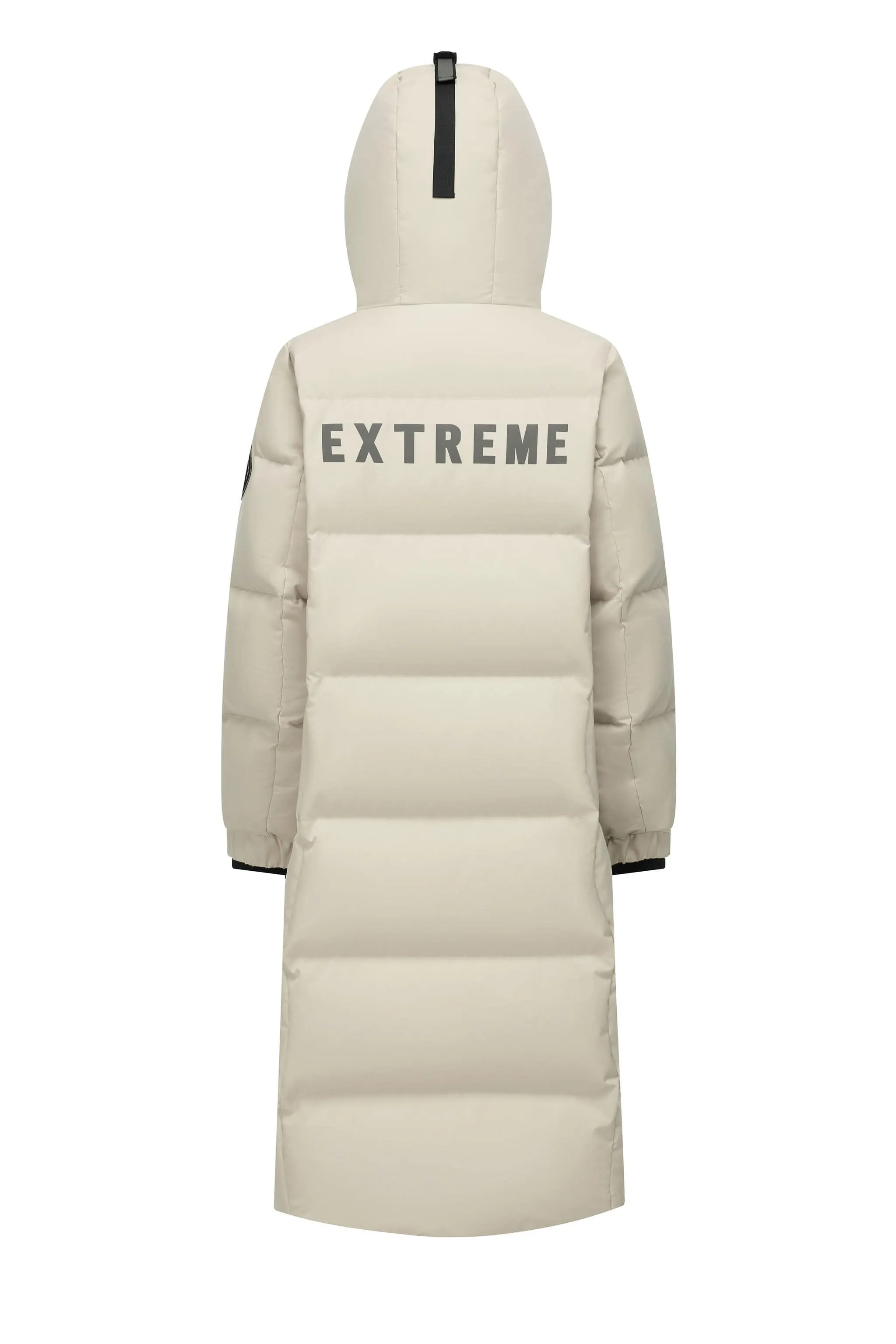Light Extreme Neutral Long Parka