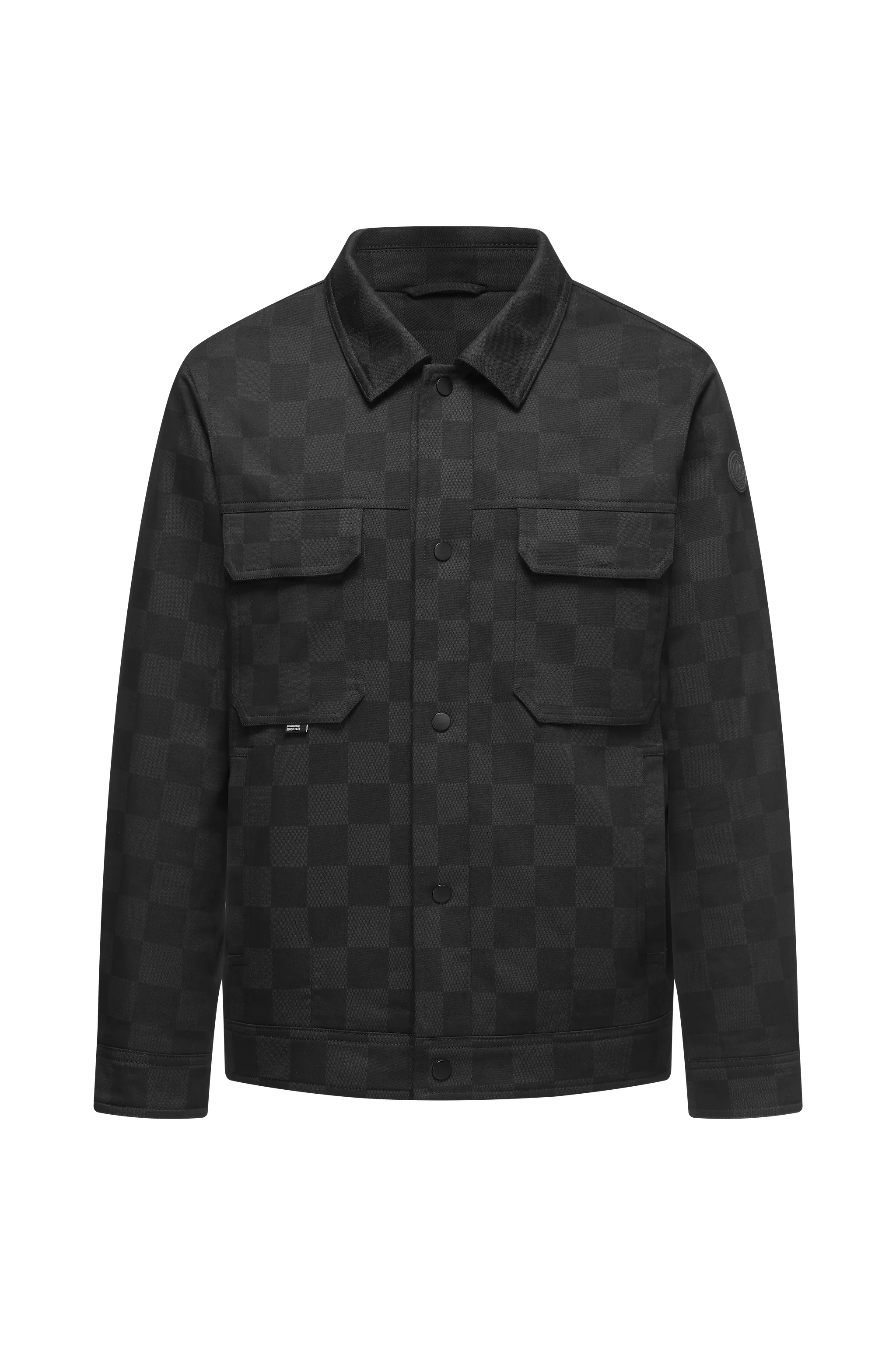 Men's Jacquard Fabric Down Jacket