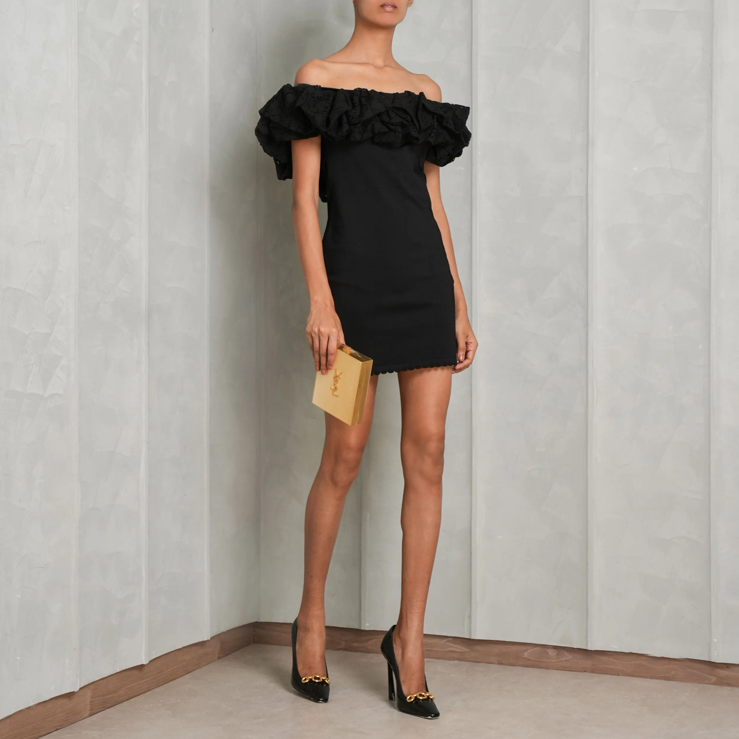Off-Shoulder Mini Dress