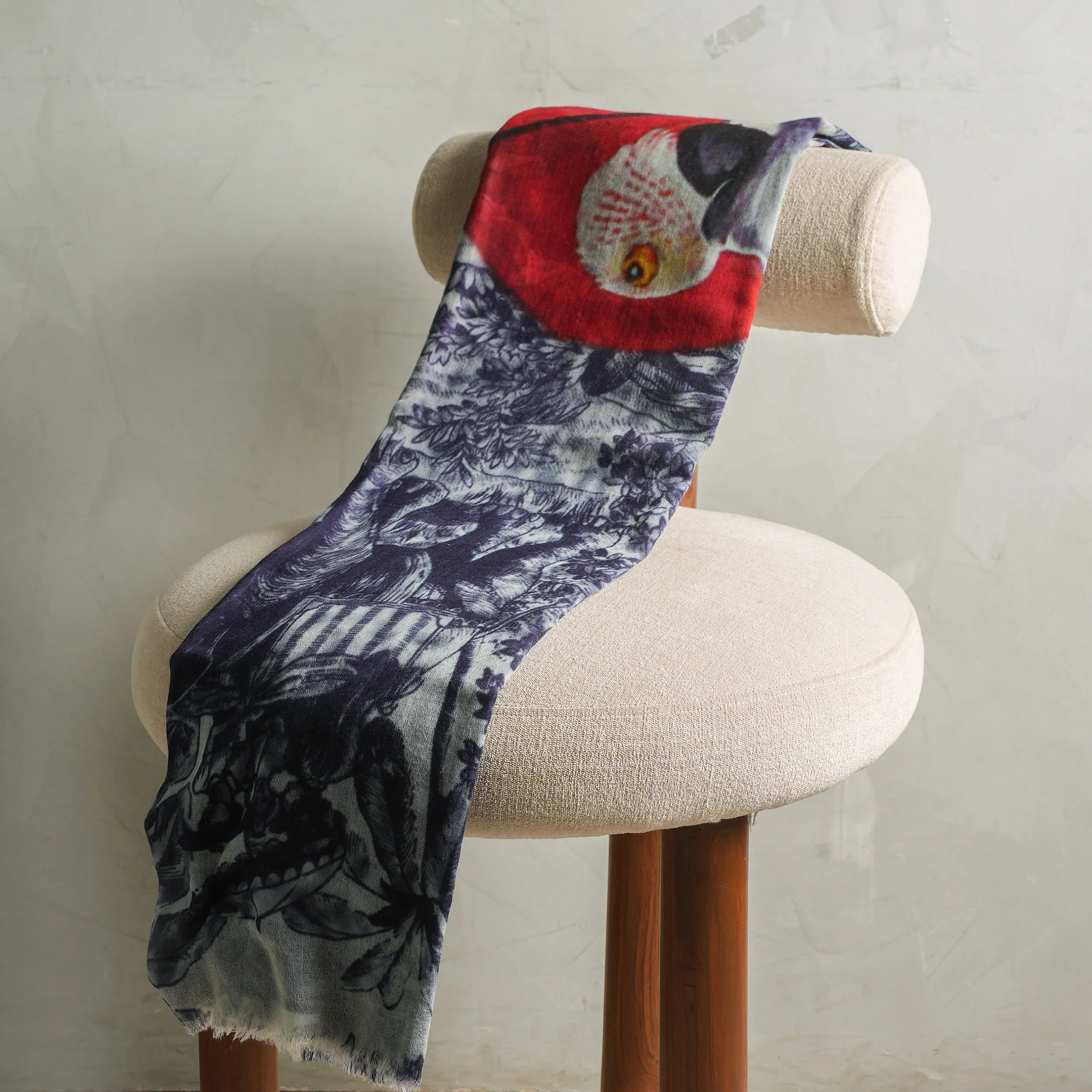 Parrot Printed Scarf
