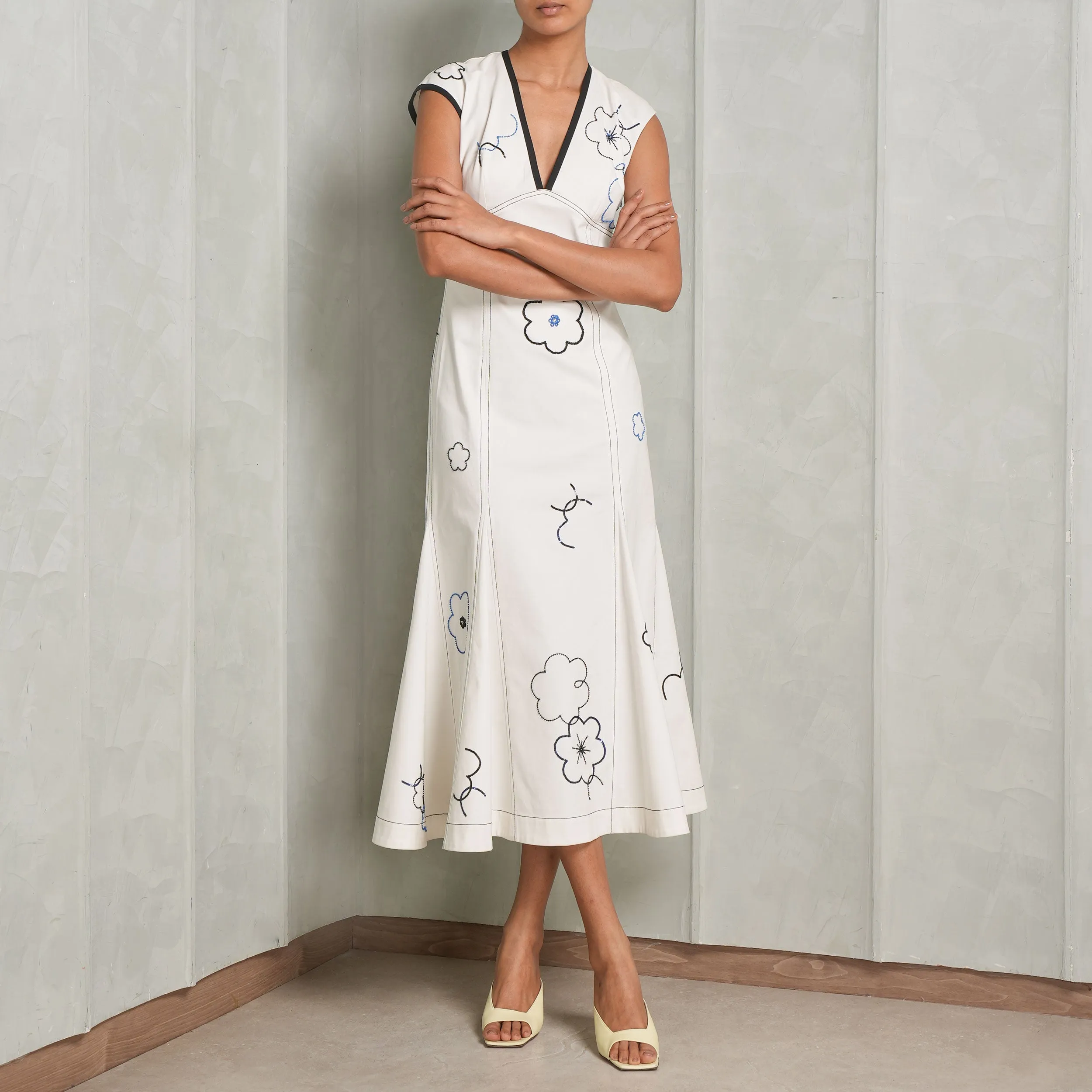 Peony Embellished Dress