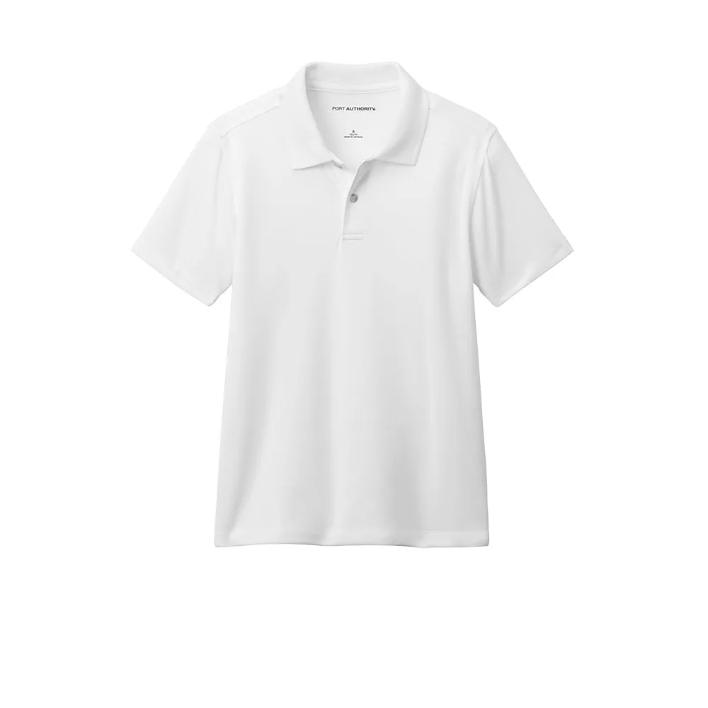 #Port Authority? Youth Dry Zone? UV Micro-Mesh Polo