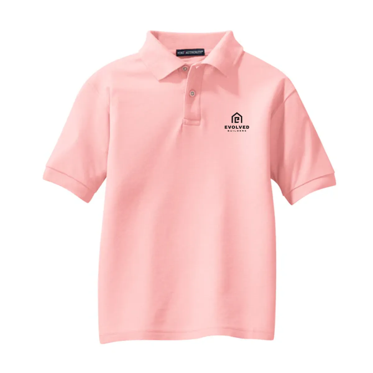 #Port Authority Youth Silk Touch Polo
