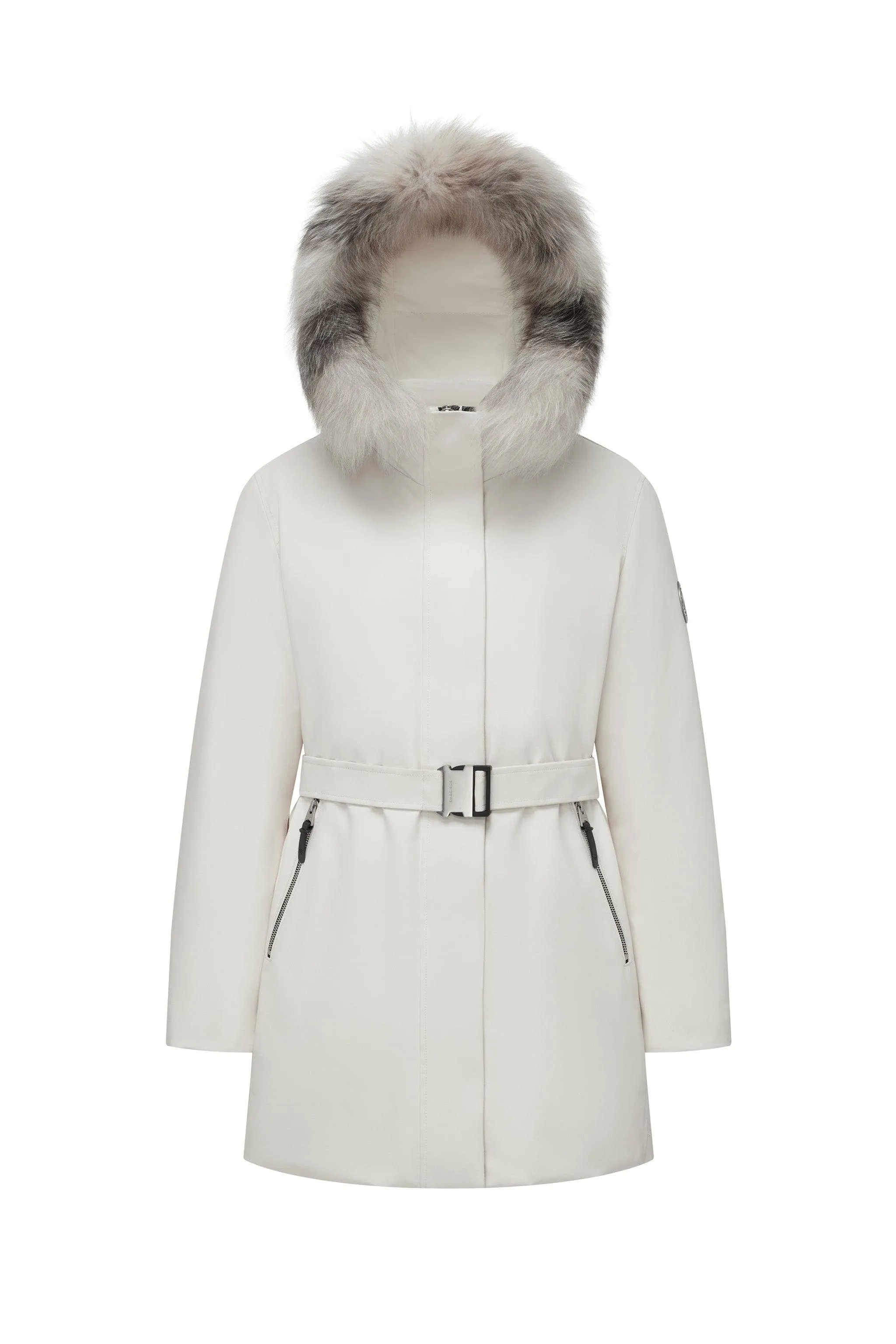 Premium Business Women??s Mid-length Goose Down Coat