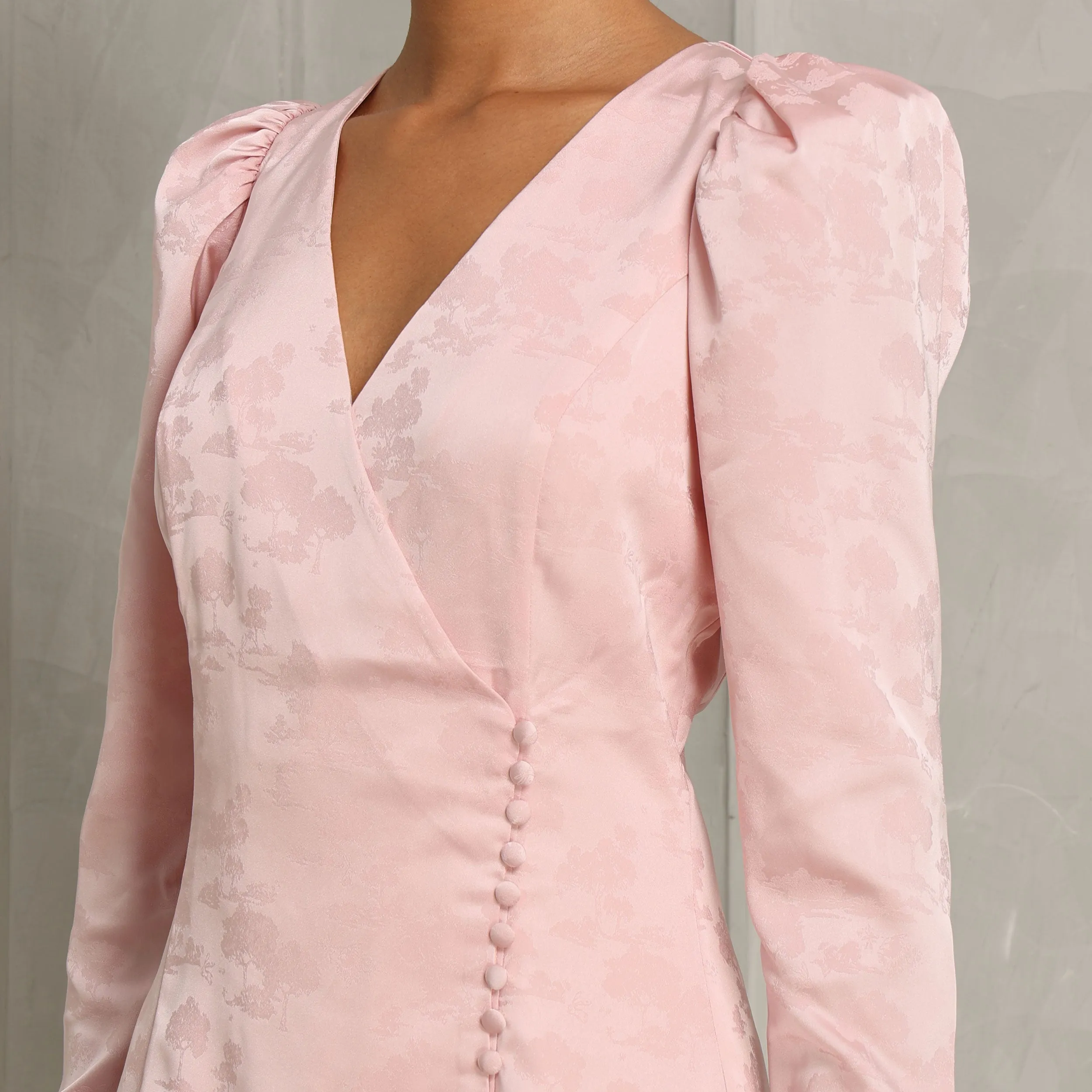 Puff Sleeve Mini Dress