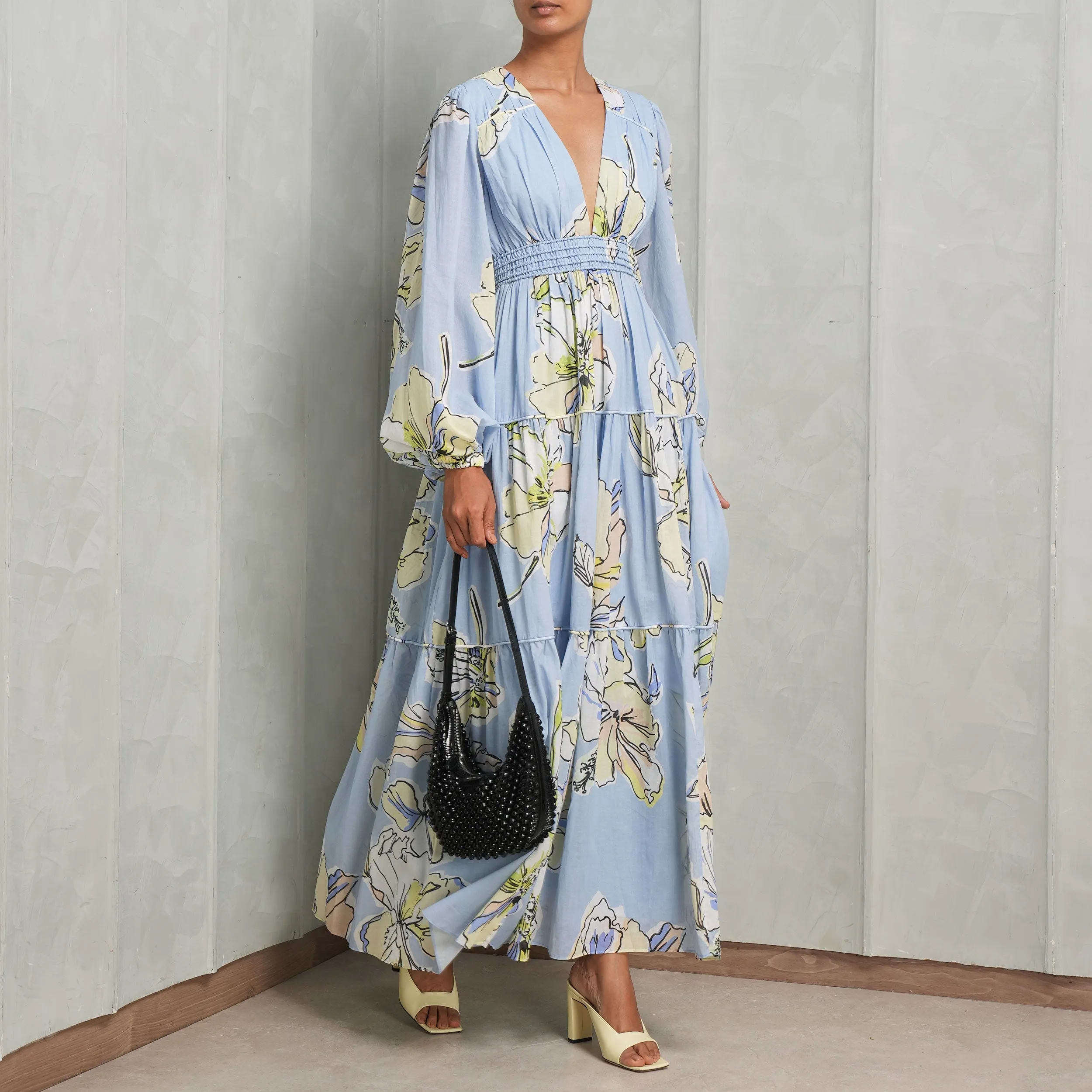 Romantica Voile Maxi Dress