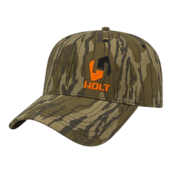 Six Panel Structured Camo Cap