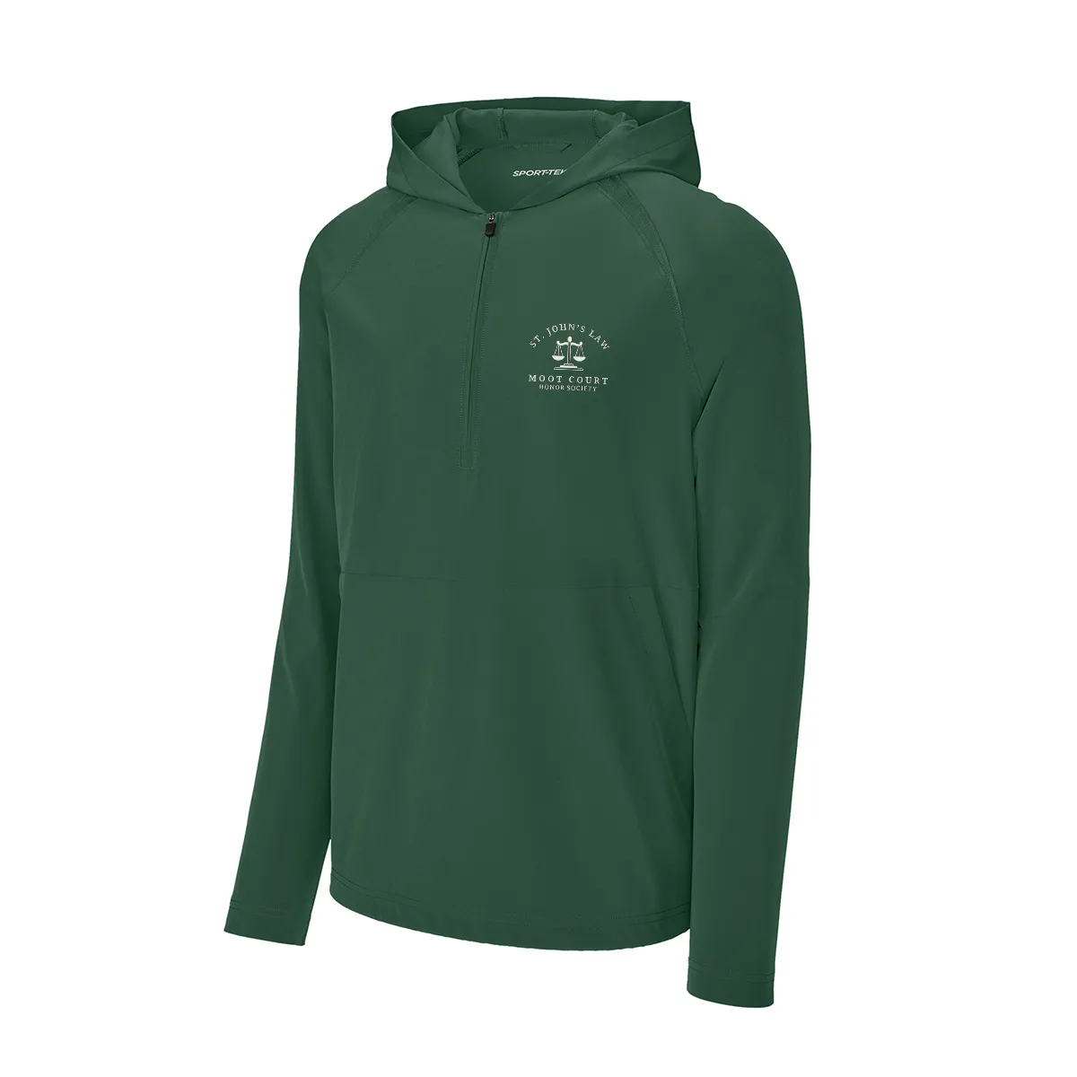Sport-Tek? Repeat 1/2-Zip Long Sleeve Hooded Jacket
