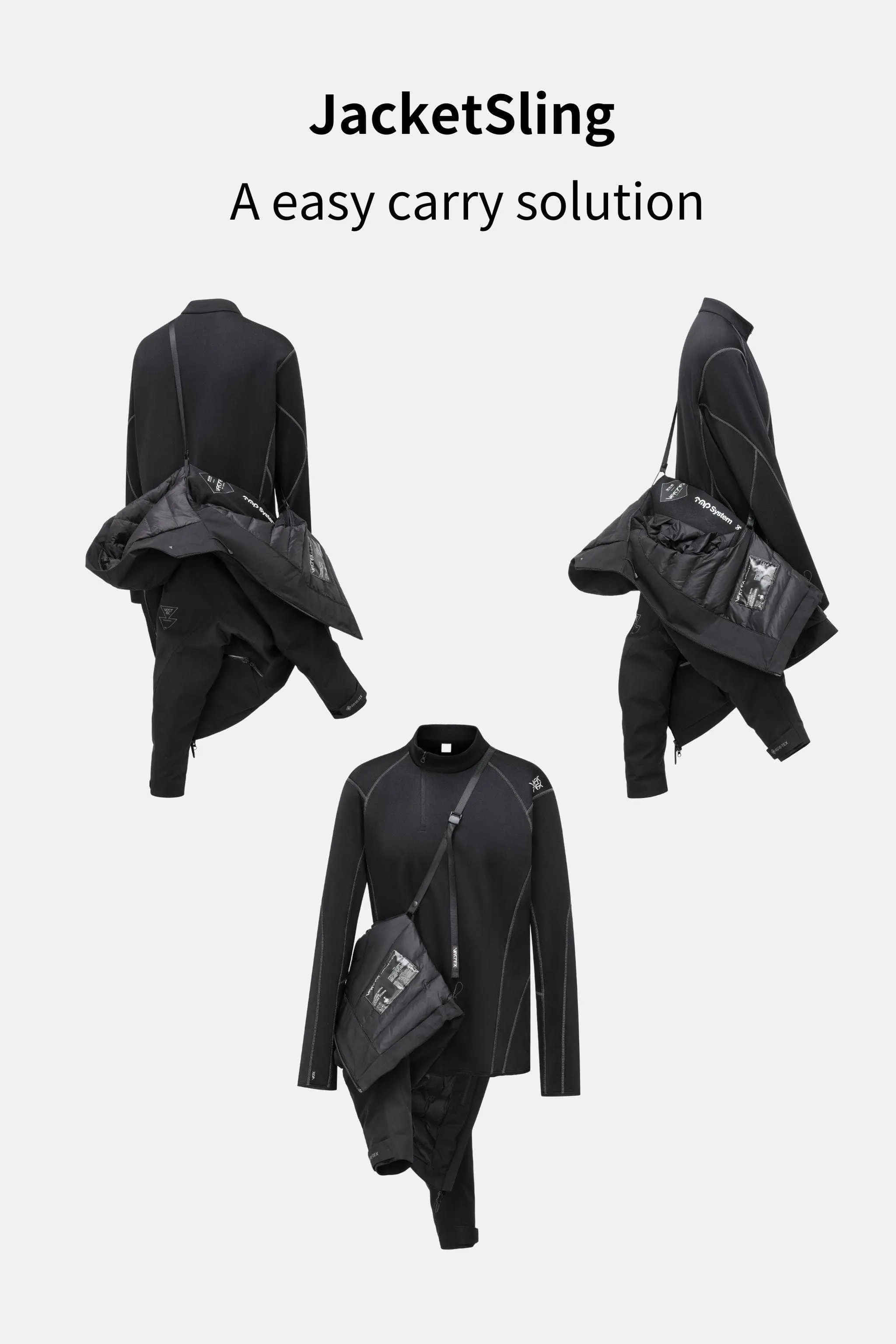 VERTEX Goose Down Functional 3in1 Parka