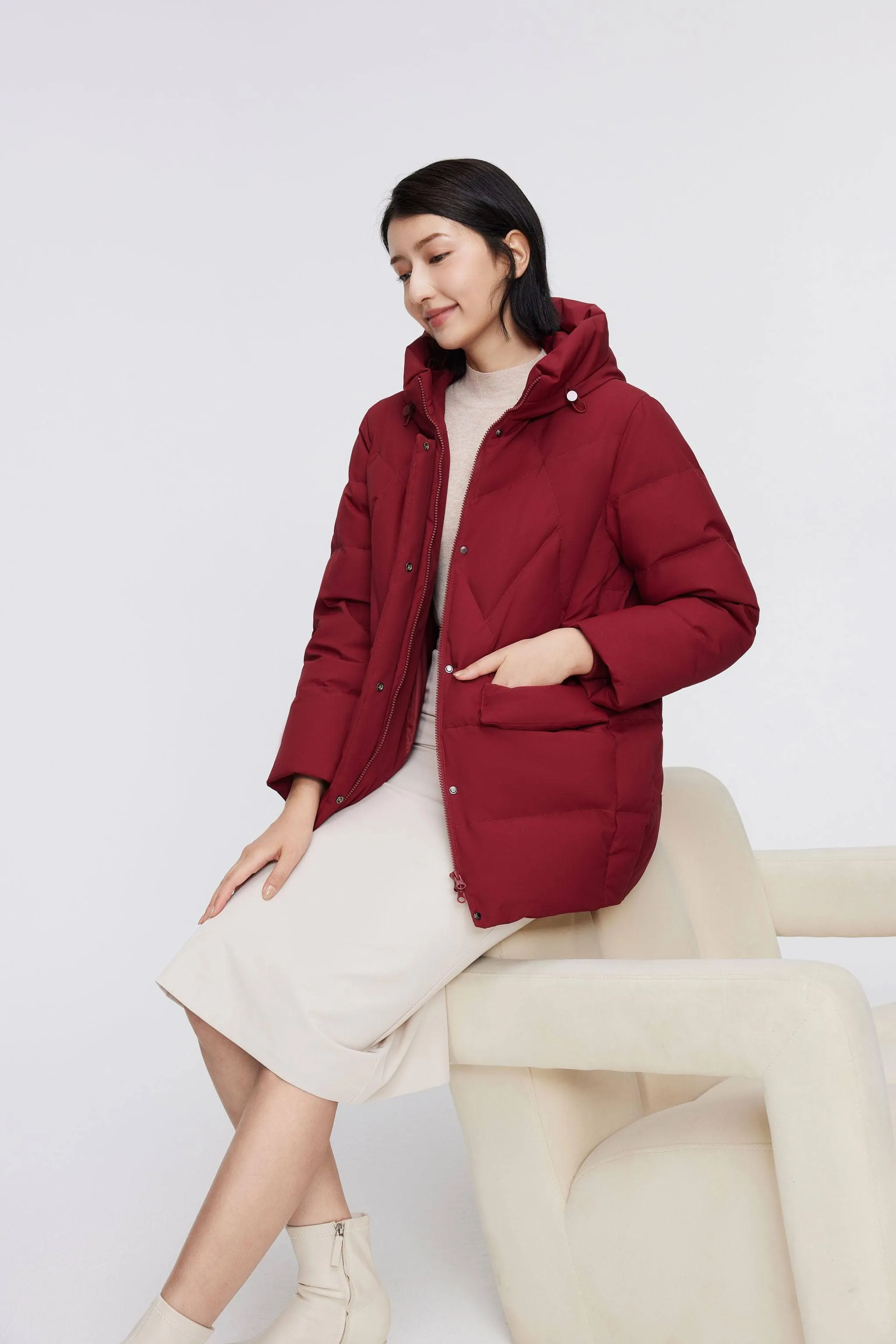 Women??s Classic Casual Down Parka 5122