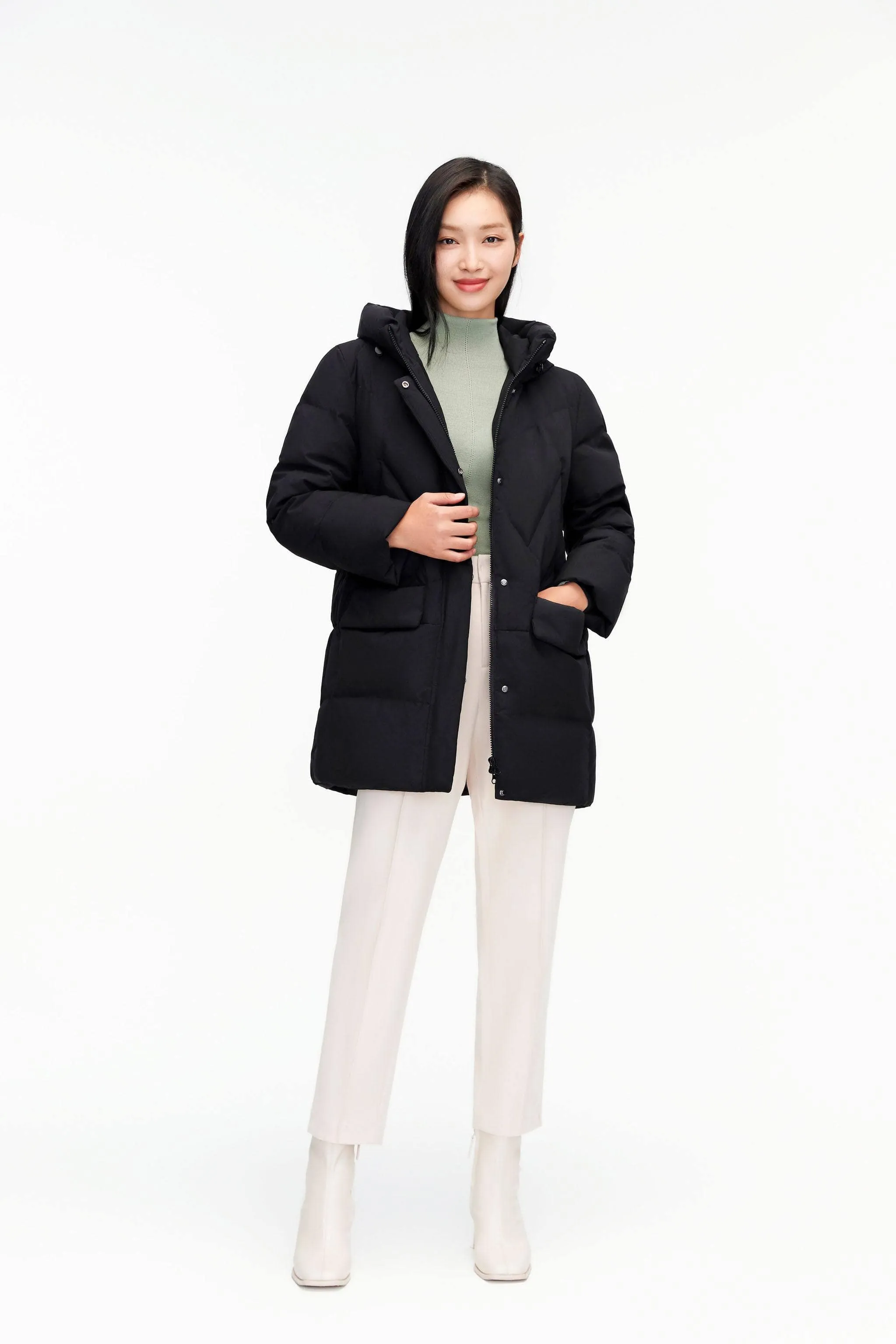 Women??s Classic Casual Down Parka 5122