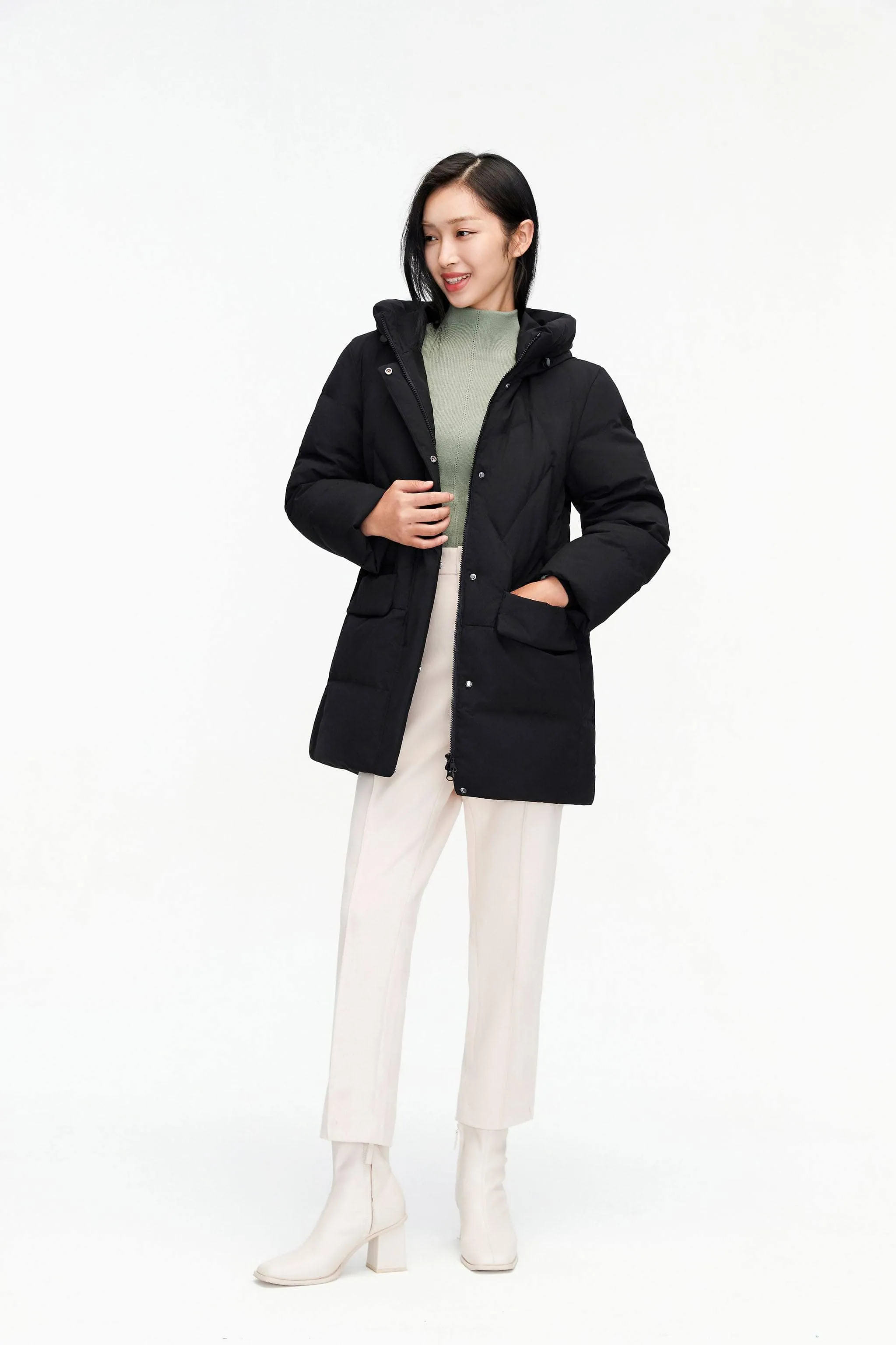 Women??s Classic Casual Down Parka 5122