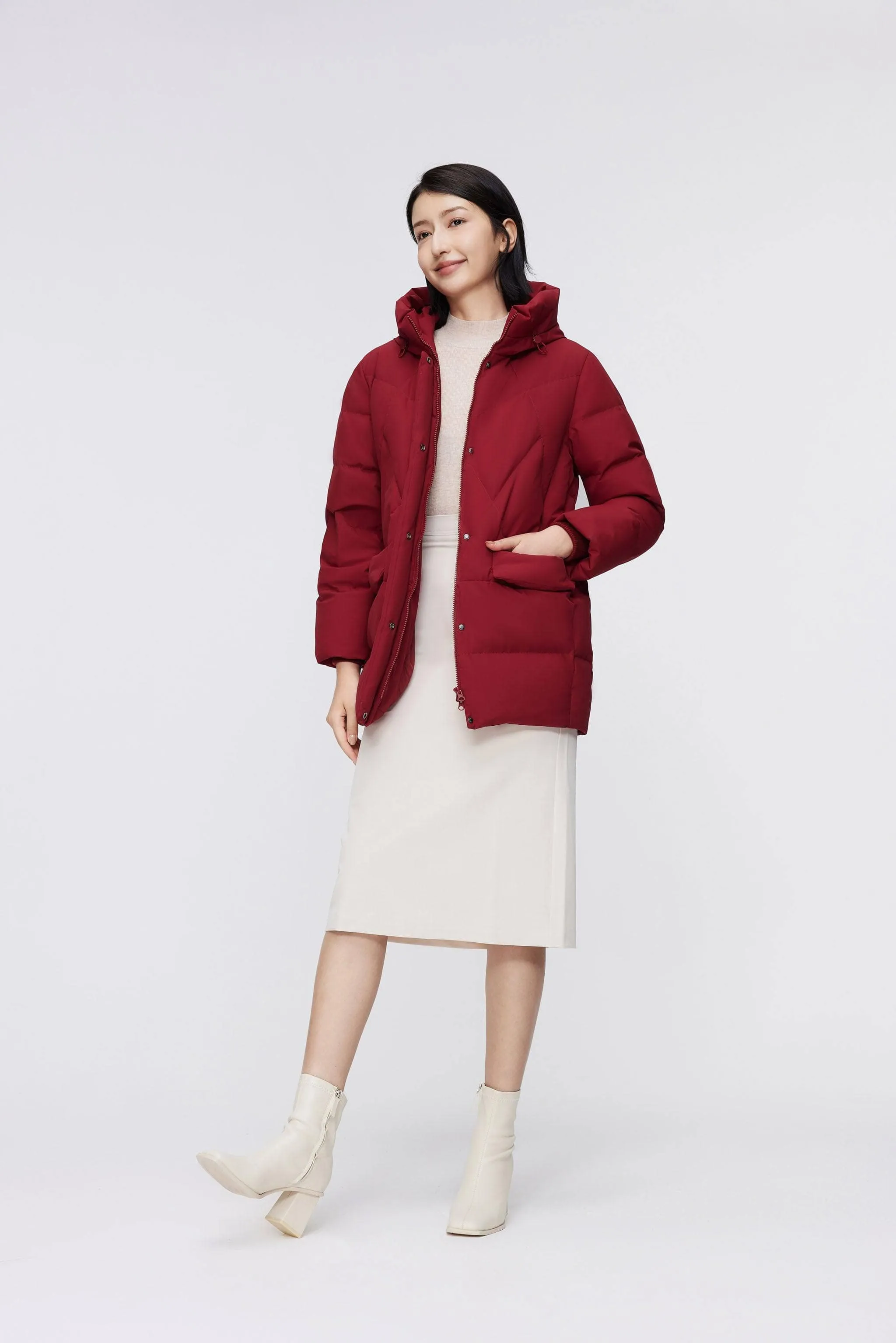 Women??s Classic Casual Down Parka 5122