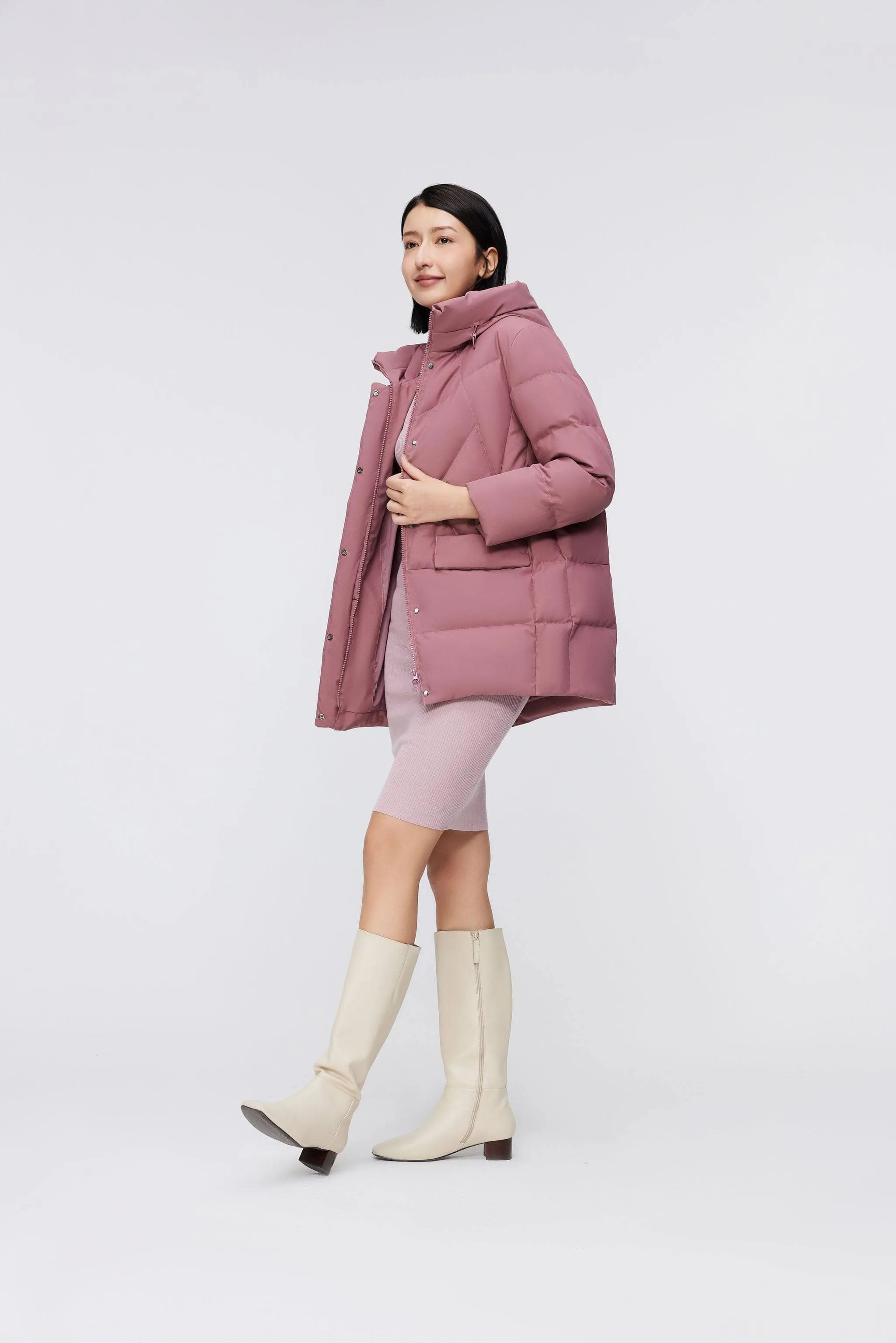 Women??s Classic Casual Down Parka 5122