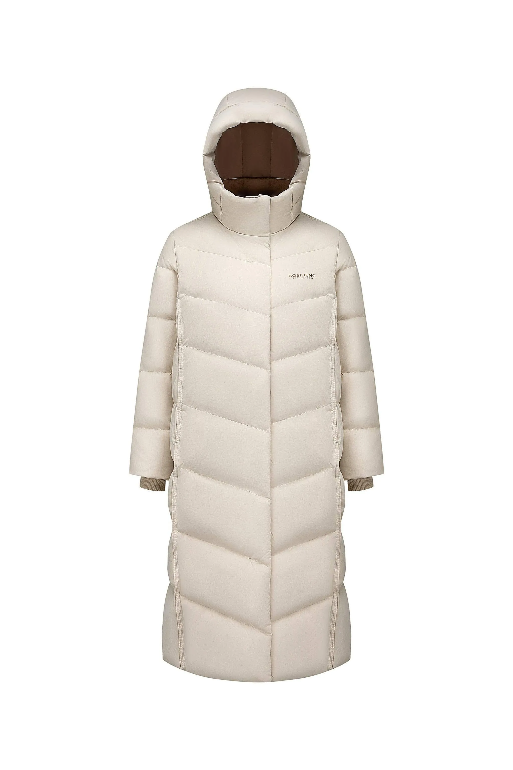 Women's full length down coat 5176