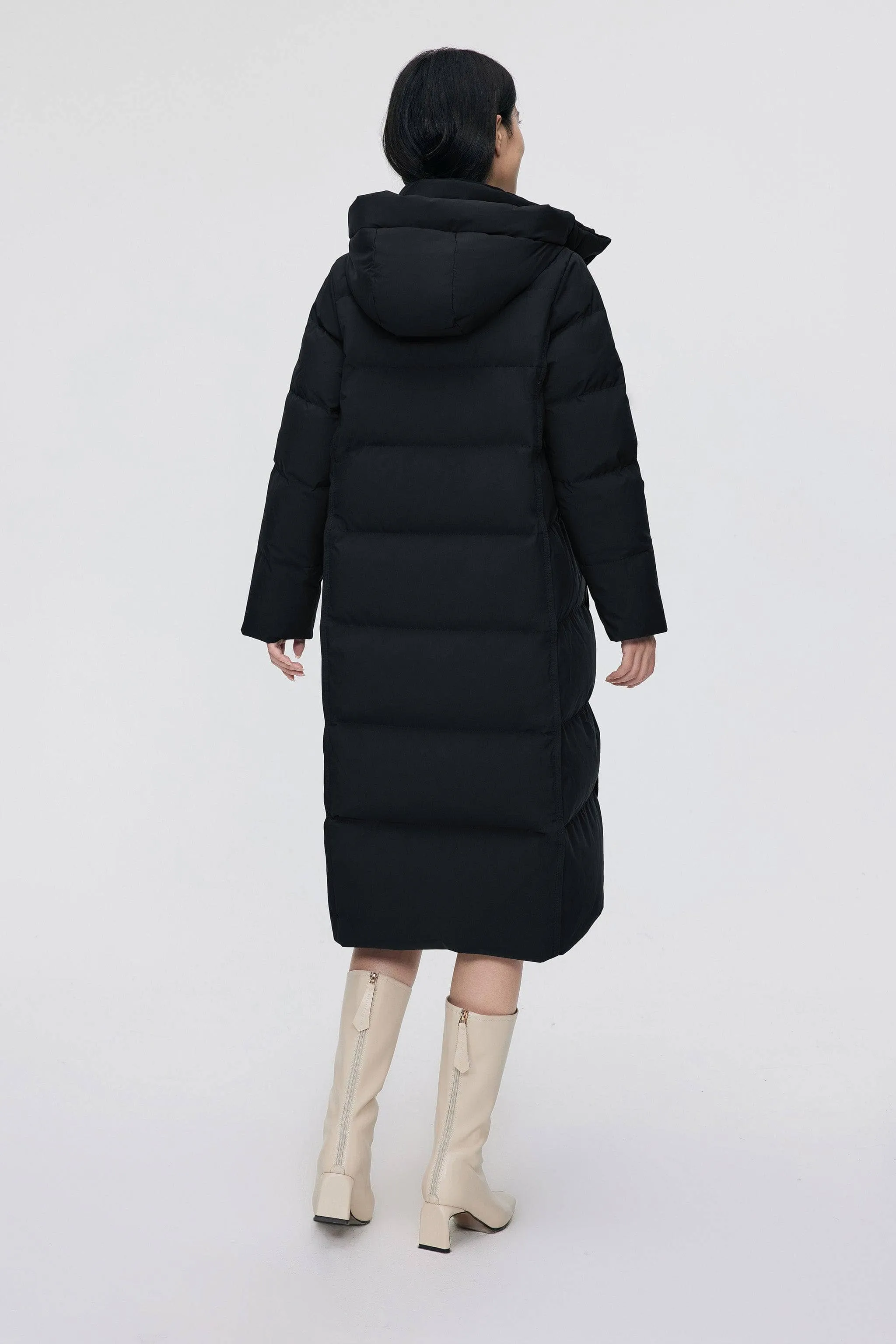 Women's full length down coat 5176