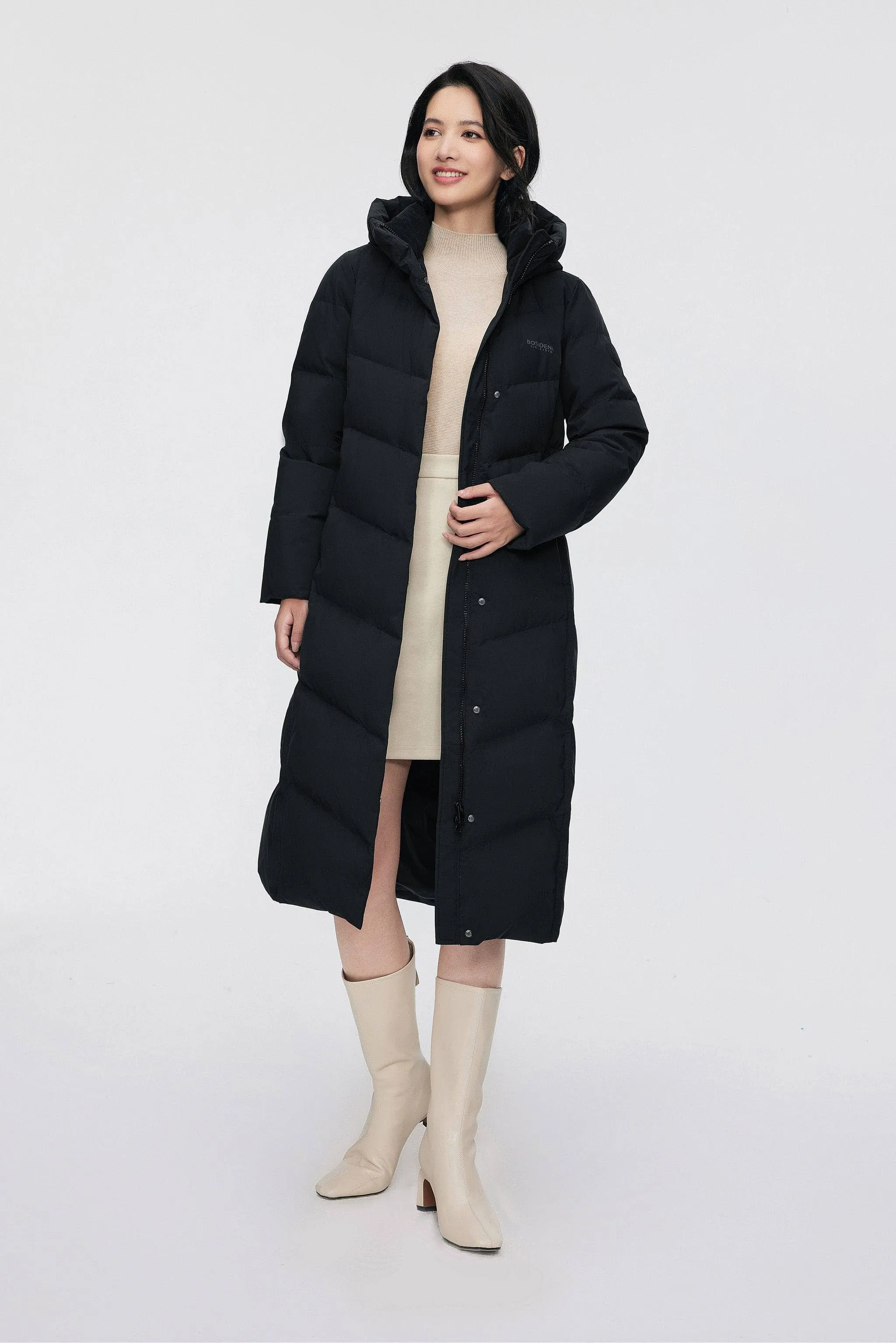 Women's full length down coat 5176